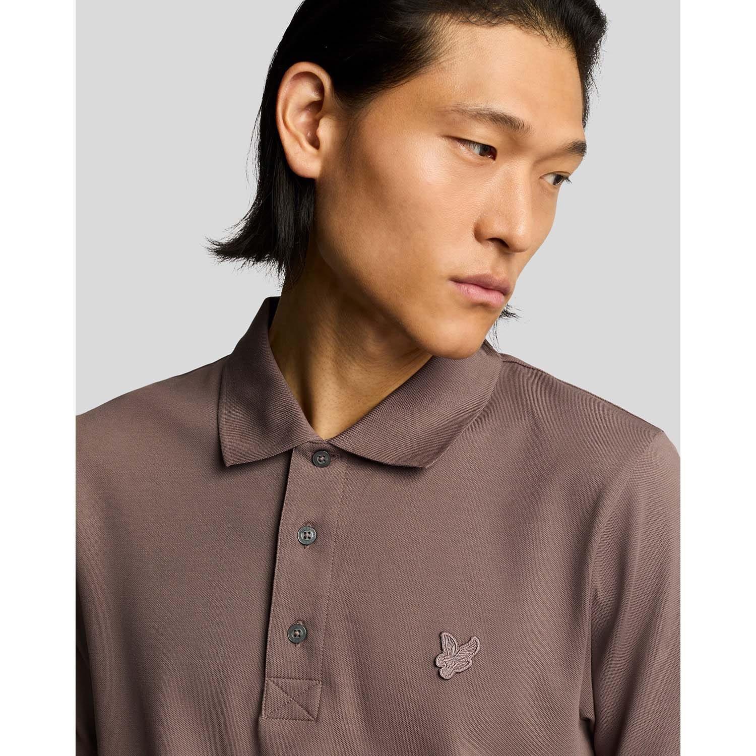 Purple - Lyle and Scott - Superfine Cotton Polo Shirt - 4