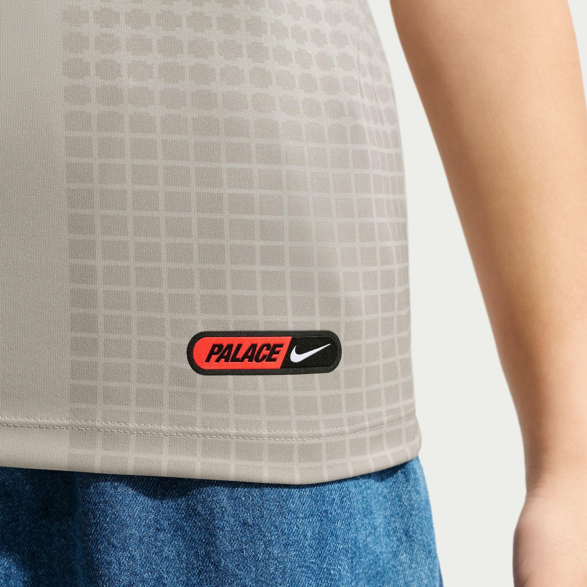 Grey/Red - Nike - Kids England x Palace 2026 Pre-Match Short Sleeve Jersey - 6