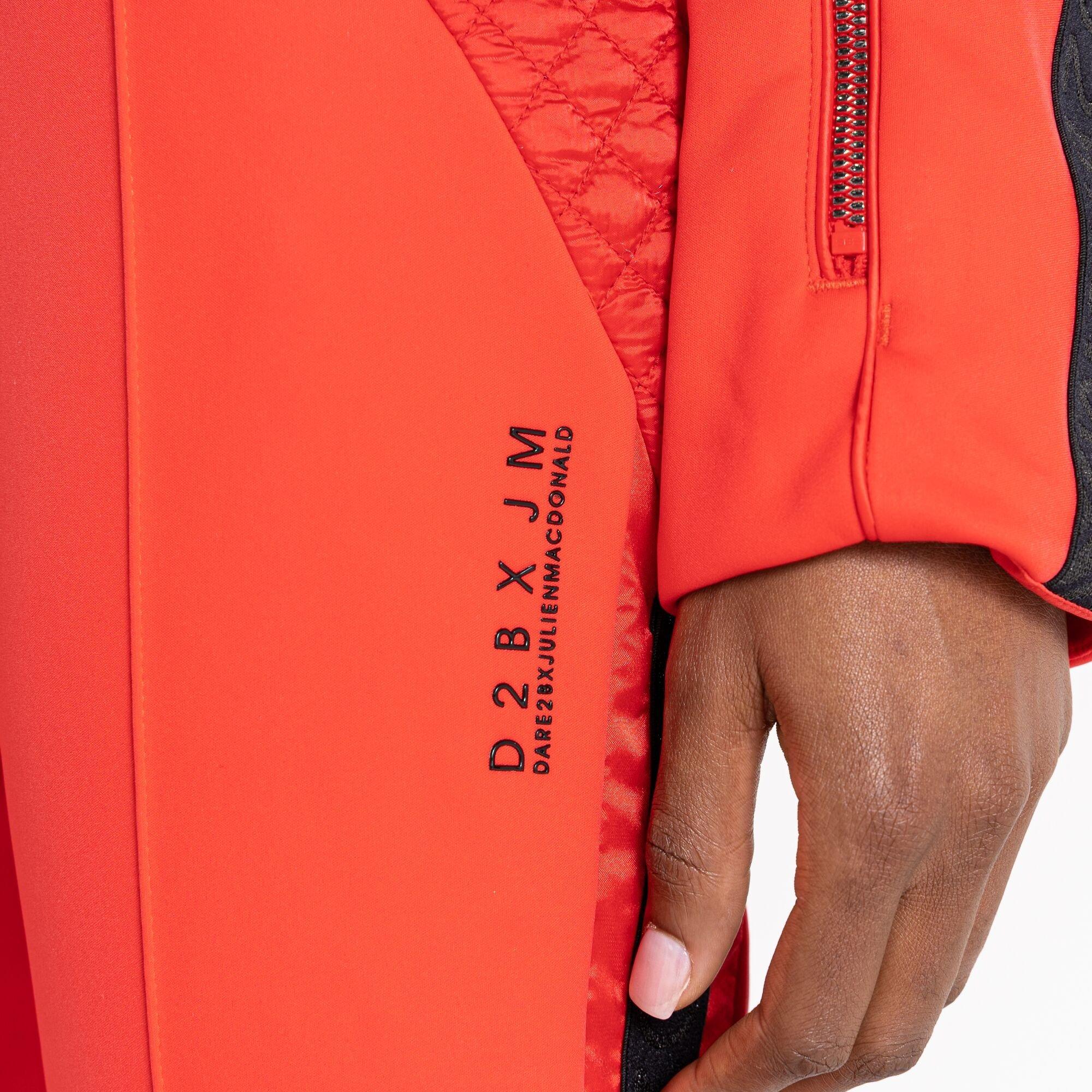 Volcanic Red - Dare 2b - Women's Supremacy Waterproof Fleece Lined Softshell Jacket - 9