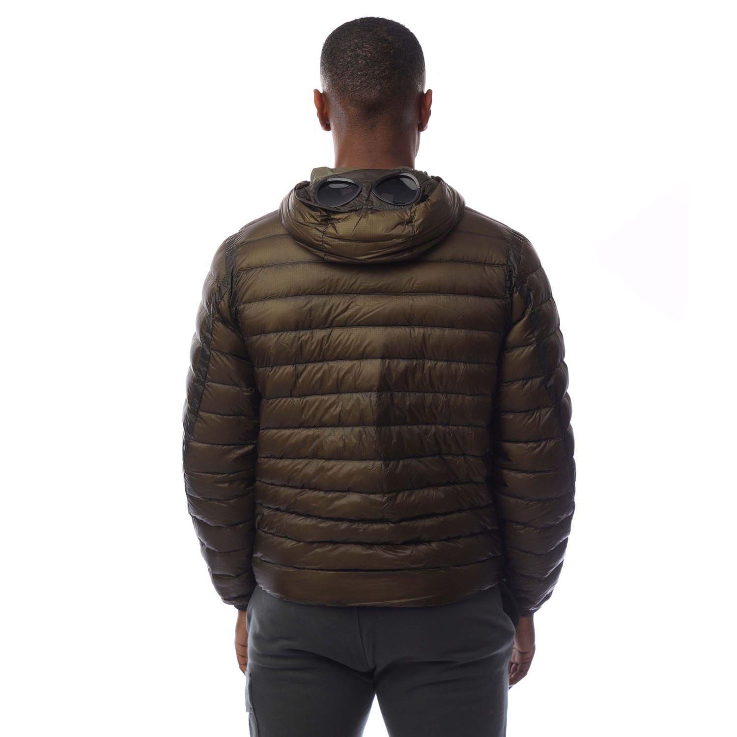 Green - CP Company - D.D. Shell Goggle Down Jacket - 2