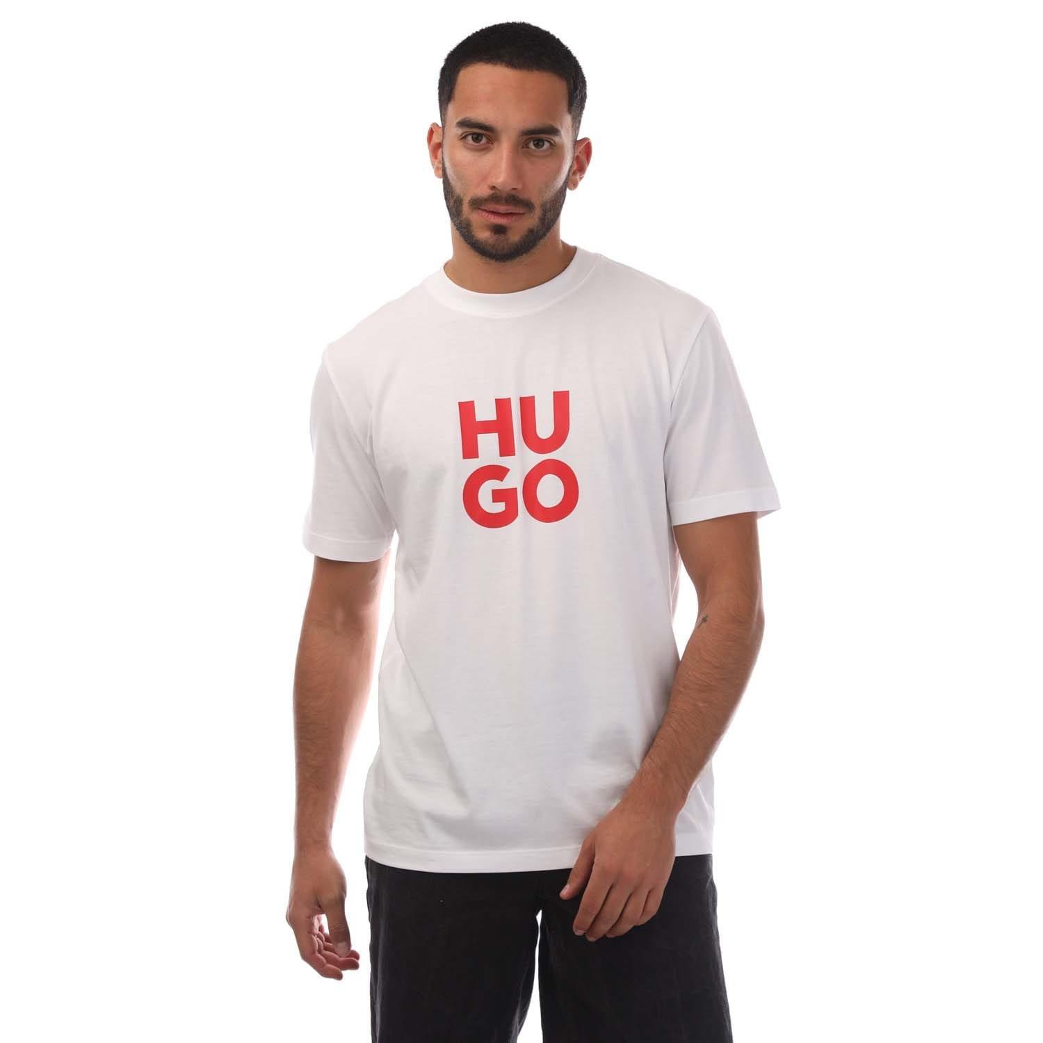 White - Hugo - Daltorip T-Shirt - 1