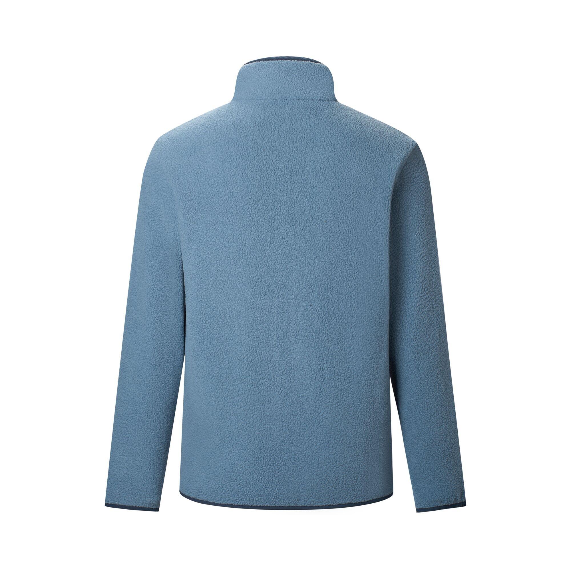 Grey Mirage/Nav - Regatta - Mens Frankie Borg Colour Block Fleece - 10