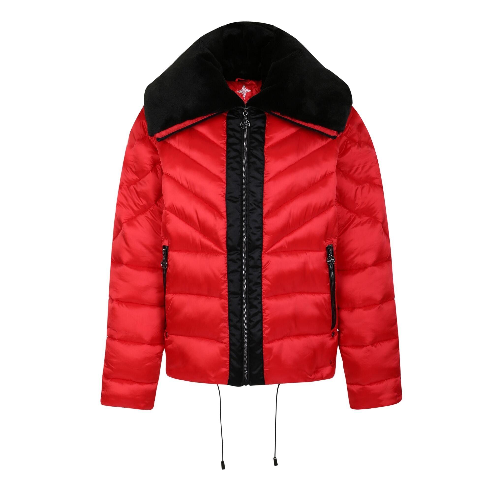 Volcredshine - Dare 2b - Women's Supression Insulated Padded Faux Fur Collar Quilted Jacket - 1