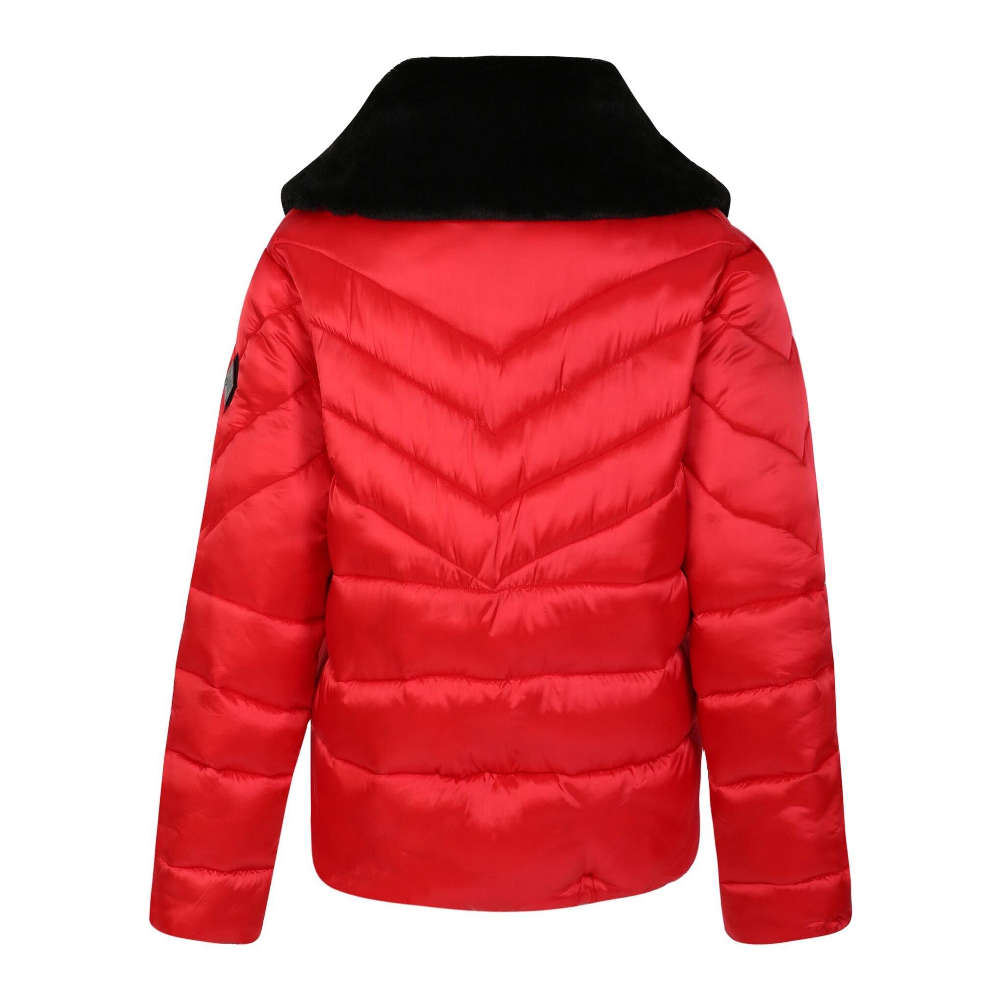Volcredshine - Dare 2b - Women's Supression Insulated Padded Faux Fur Collar Quilted Jacket - 3