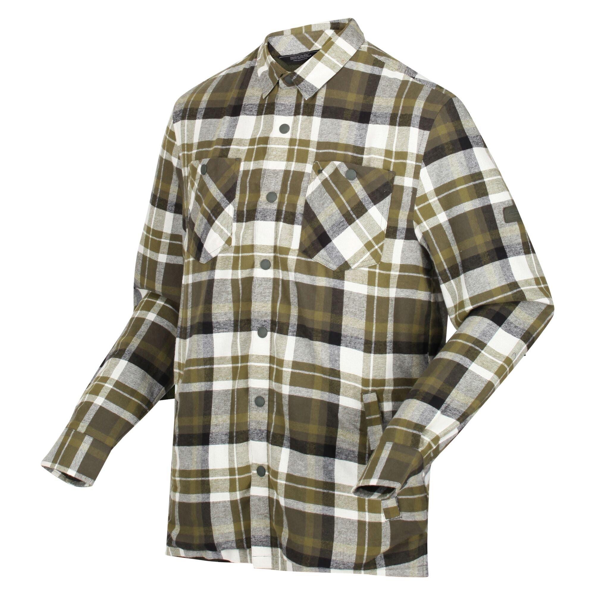 Dkkhakicheck - Regatta - Thamos Checked Shirt - 1