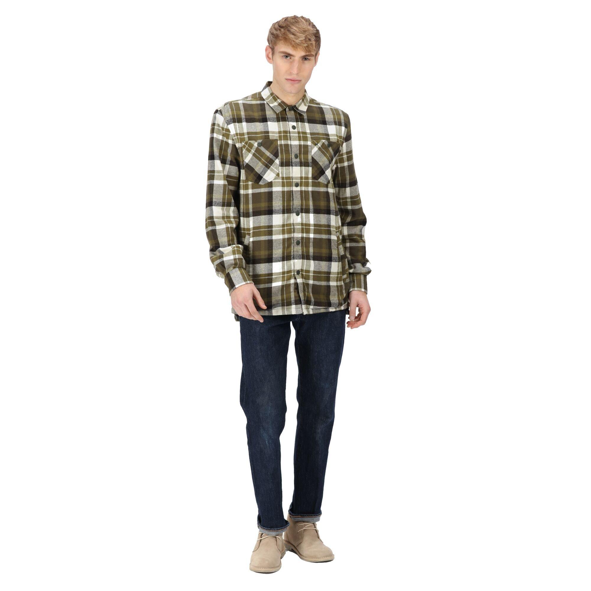 Dkkhakicheck - Regatta - Thamos Checked Shirt - 5