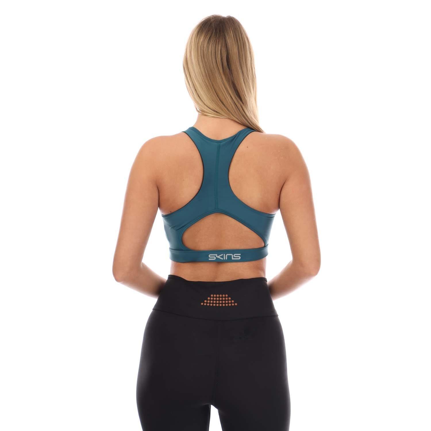 Teal - Skins - Series-3 Active Bra - 2