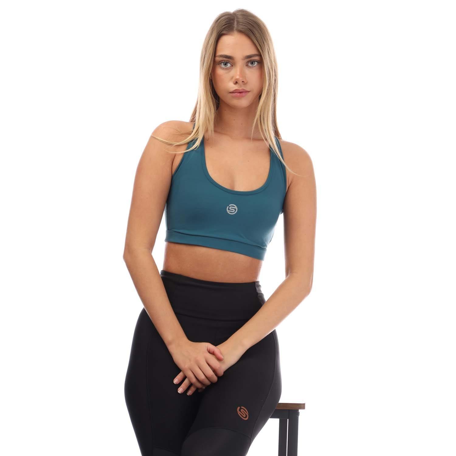 Teal - Skins - Series-3 Active Bra - 4