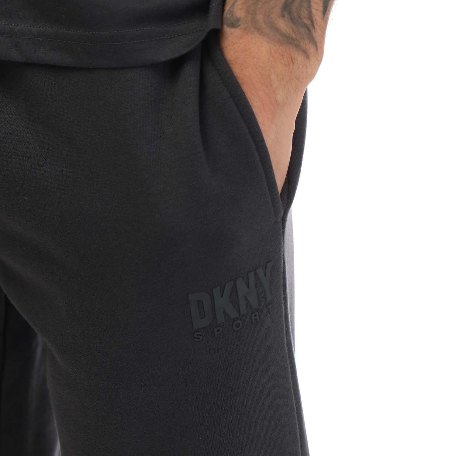 Charcoal - DKNY - Printed Logo Joggers - 3