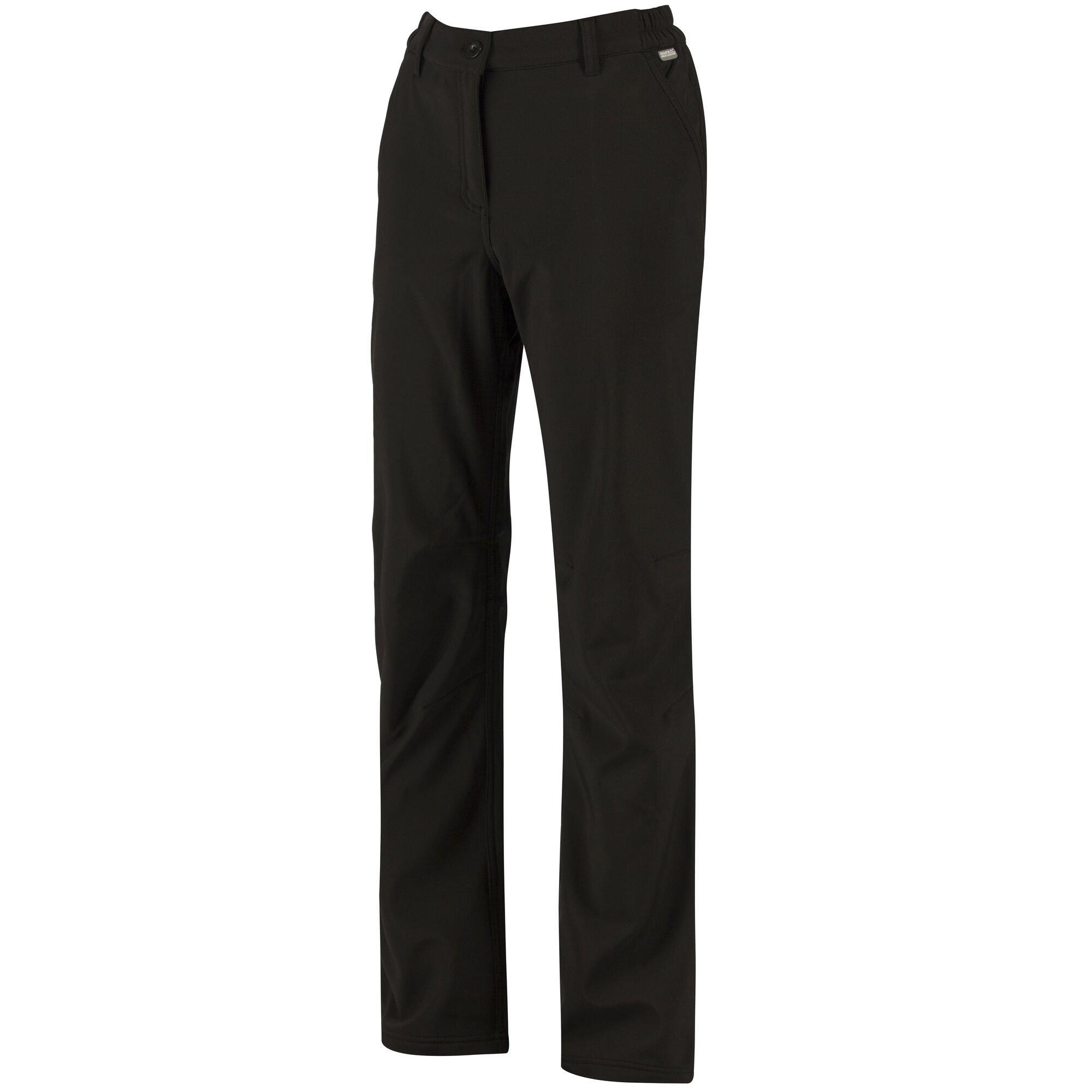 Black - Regatta - Womens Fenton Short Leg Trousers - 1