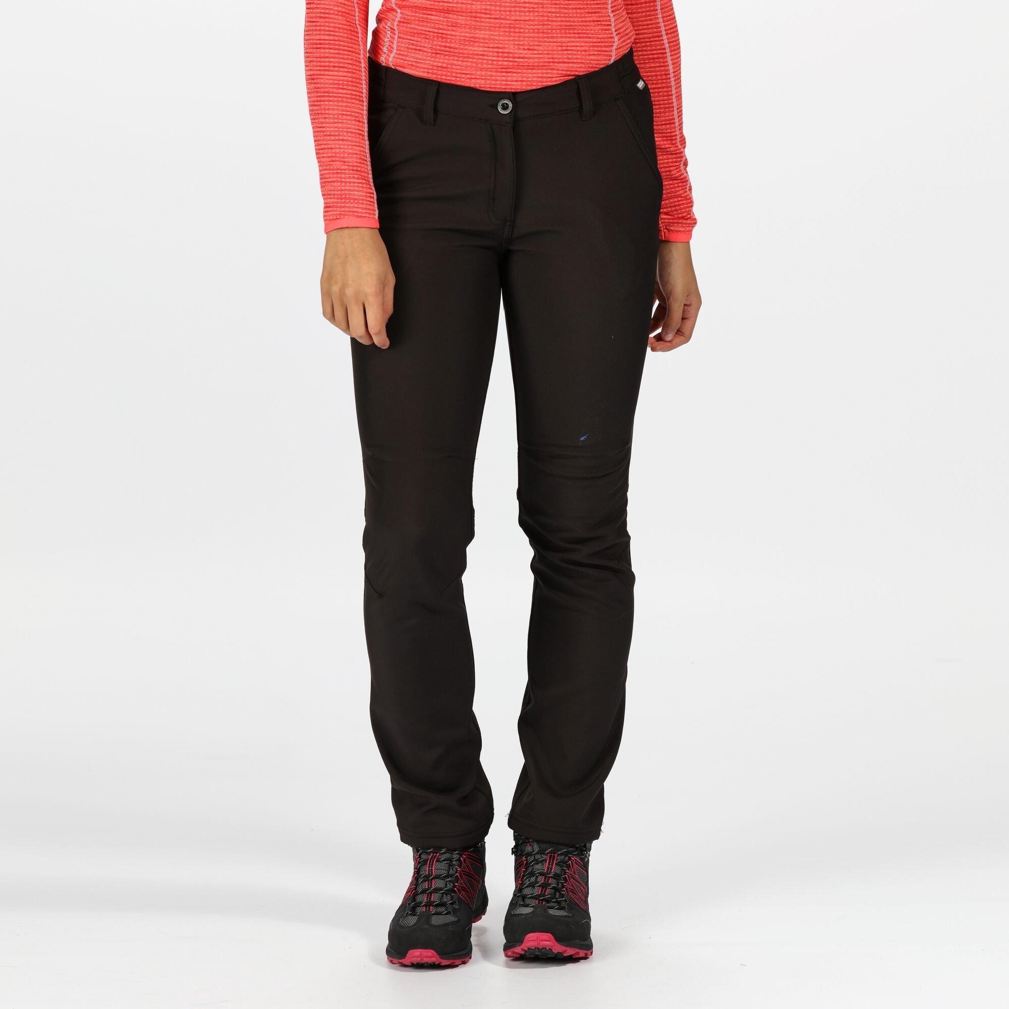 Black - Regatta - Women's Fenton Short Leg  Trousers - 3