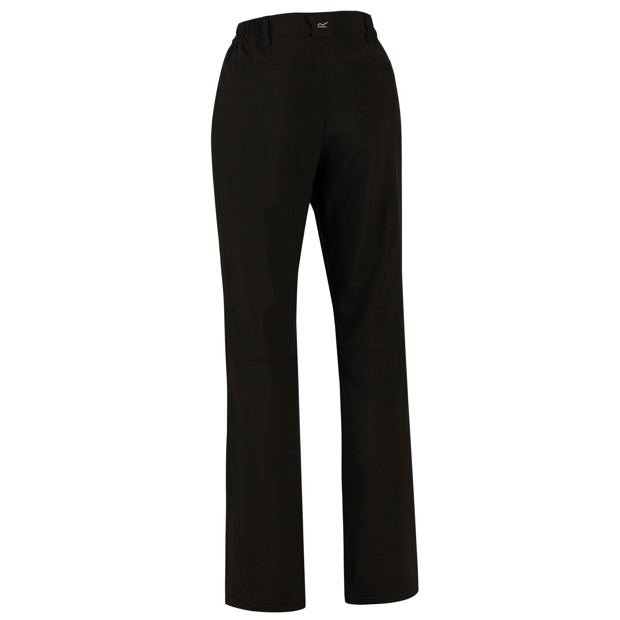 Black - Regatta - Women's Fenton Short Leg  Trousers - 7