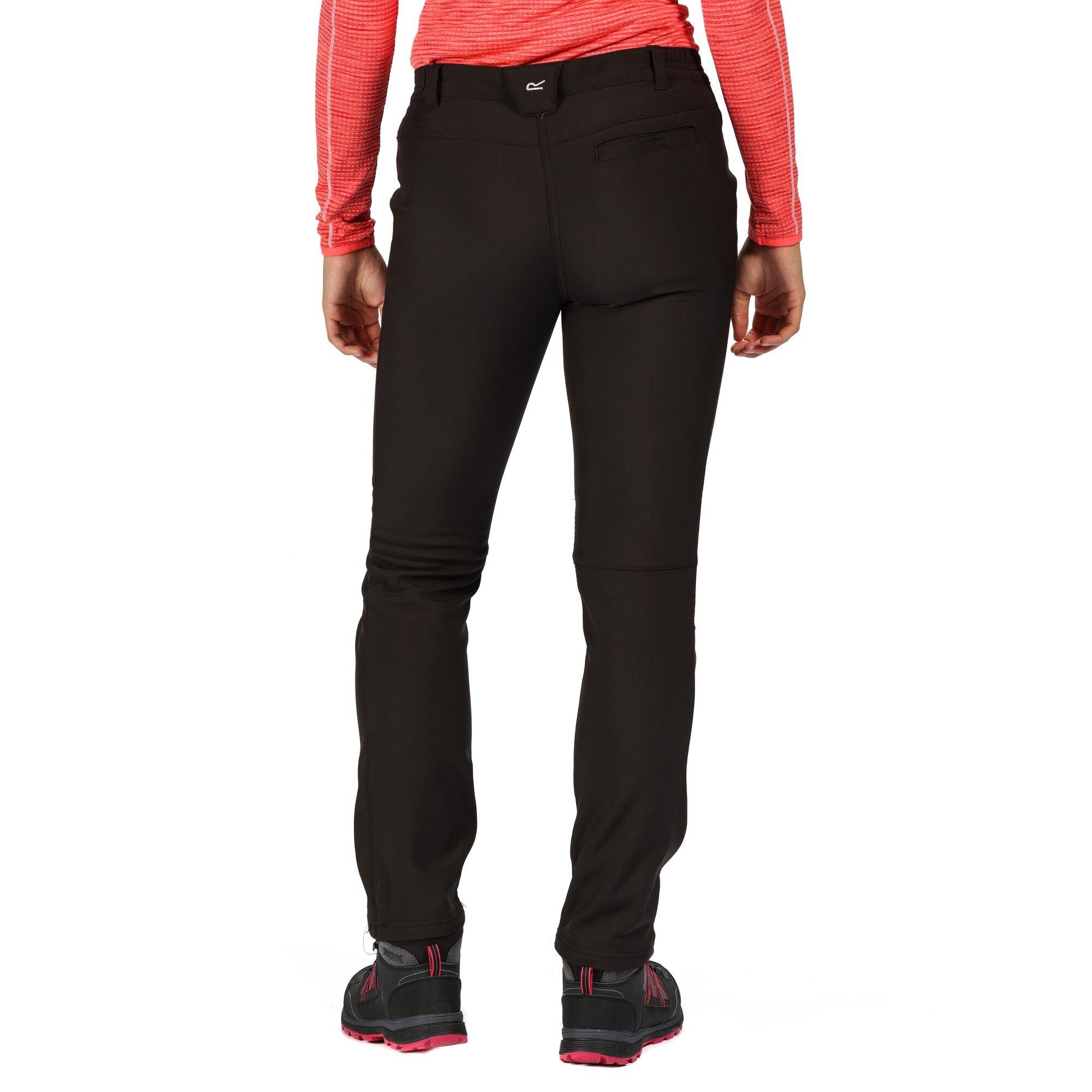 Black - Regatta - Women's Fenton Short Leg  Trousers - 10