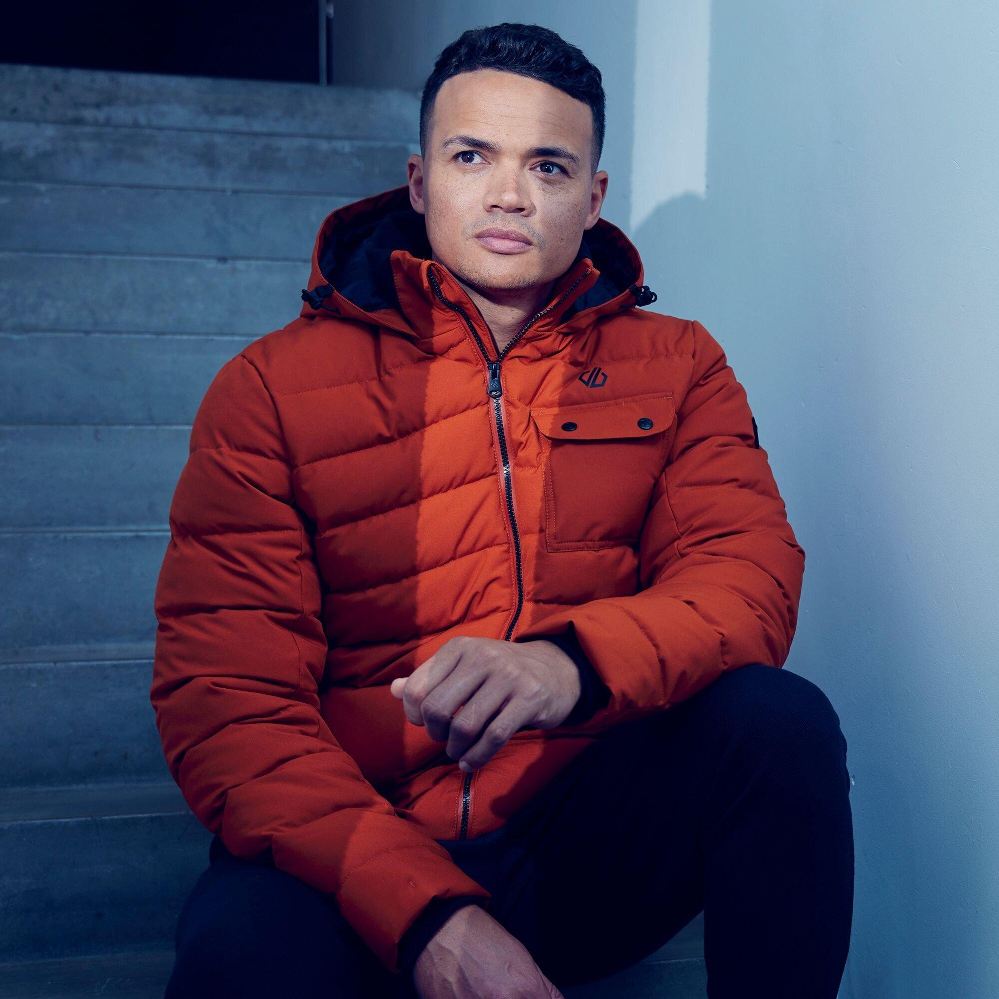 Burnt Brick - Dare 2b - Men's Endless III Recycled Storm Waterproof Jacket - 3