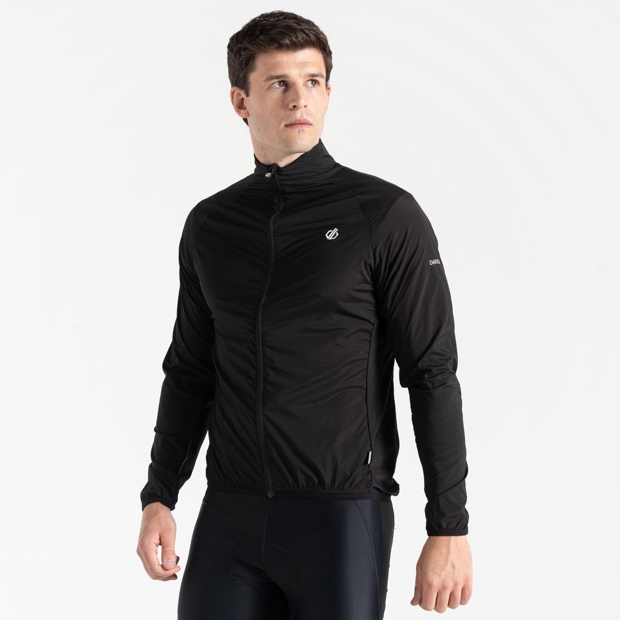 Black - Dare 2b - Mens AEP Exemplary Lightweight Windshell Jacket - 1