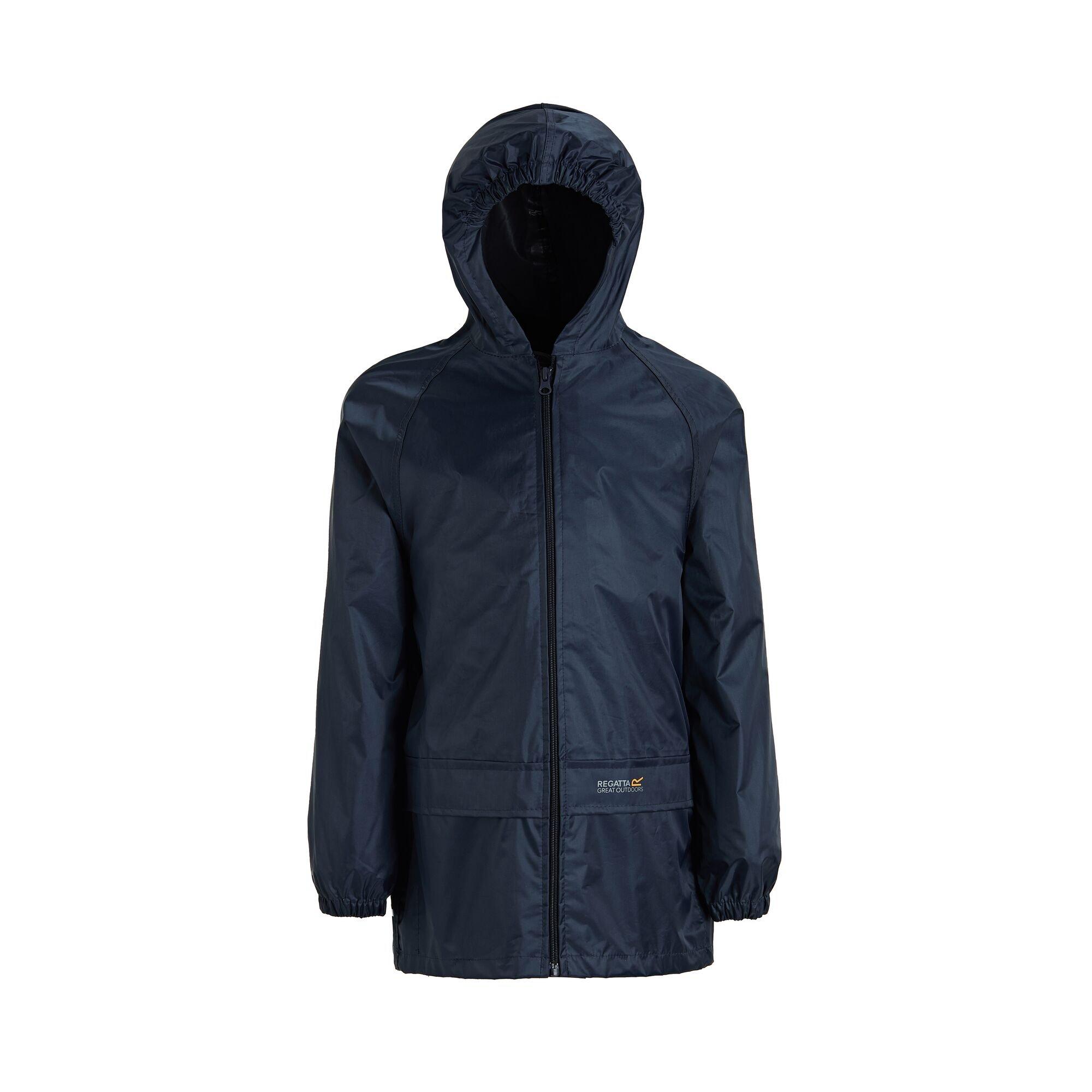 Navy - Regatta - Kids Stormbreak Waterproof Jacket - 6