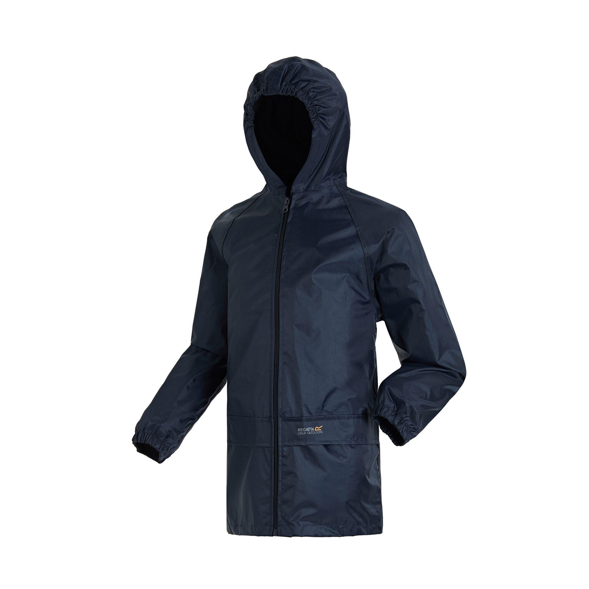 Navy - Regatta - Kids Stormbreak Waterproof Jacket - 8