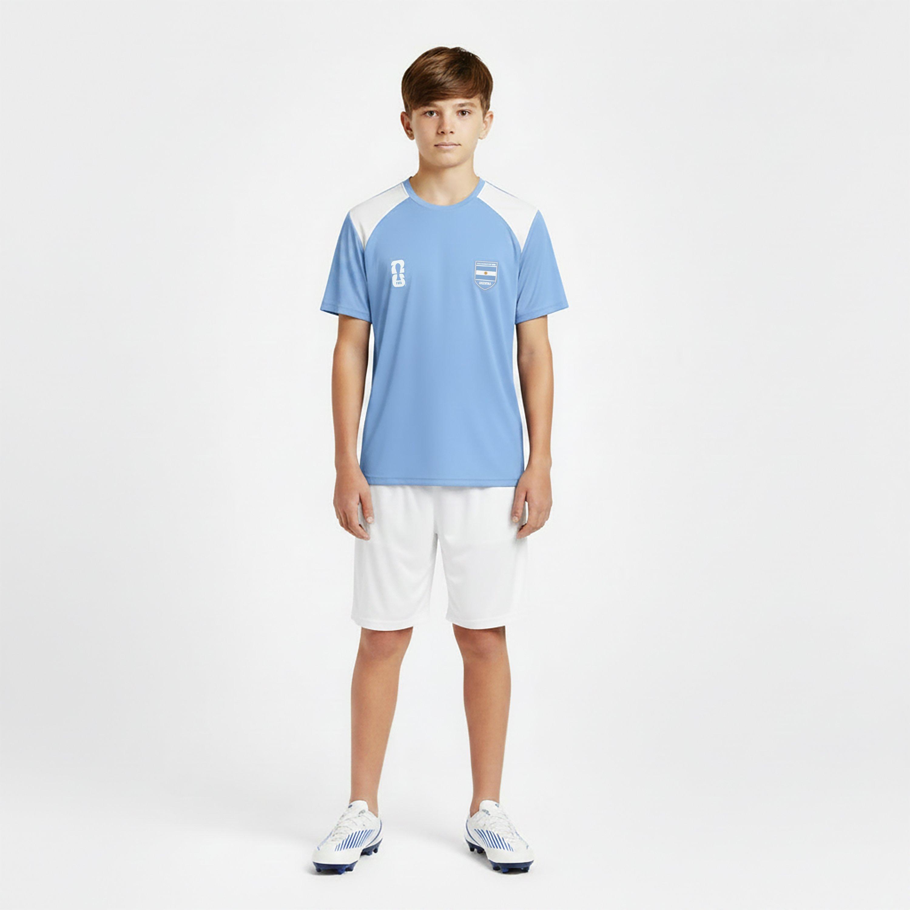 Blue - FIFA - Kids Argentina FIFA World Cup 2026™Short Sleeve T-Shirt - 3