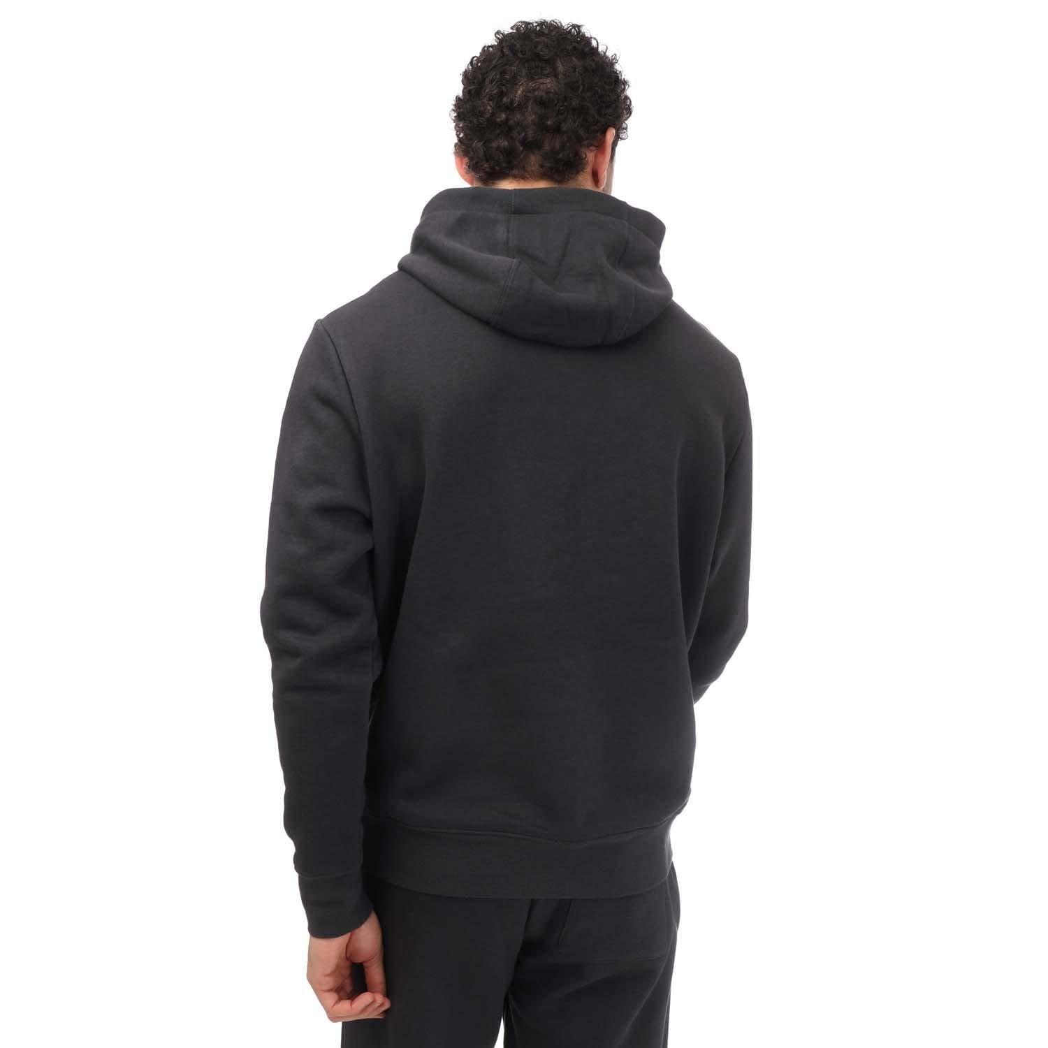 Charcoal - DKNY - Printed Logo Blackwater Hoodie - 2