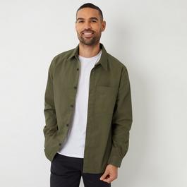 Threadbare Cotton Twill Shacket