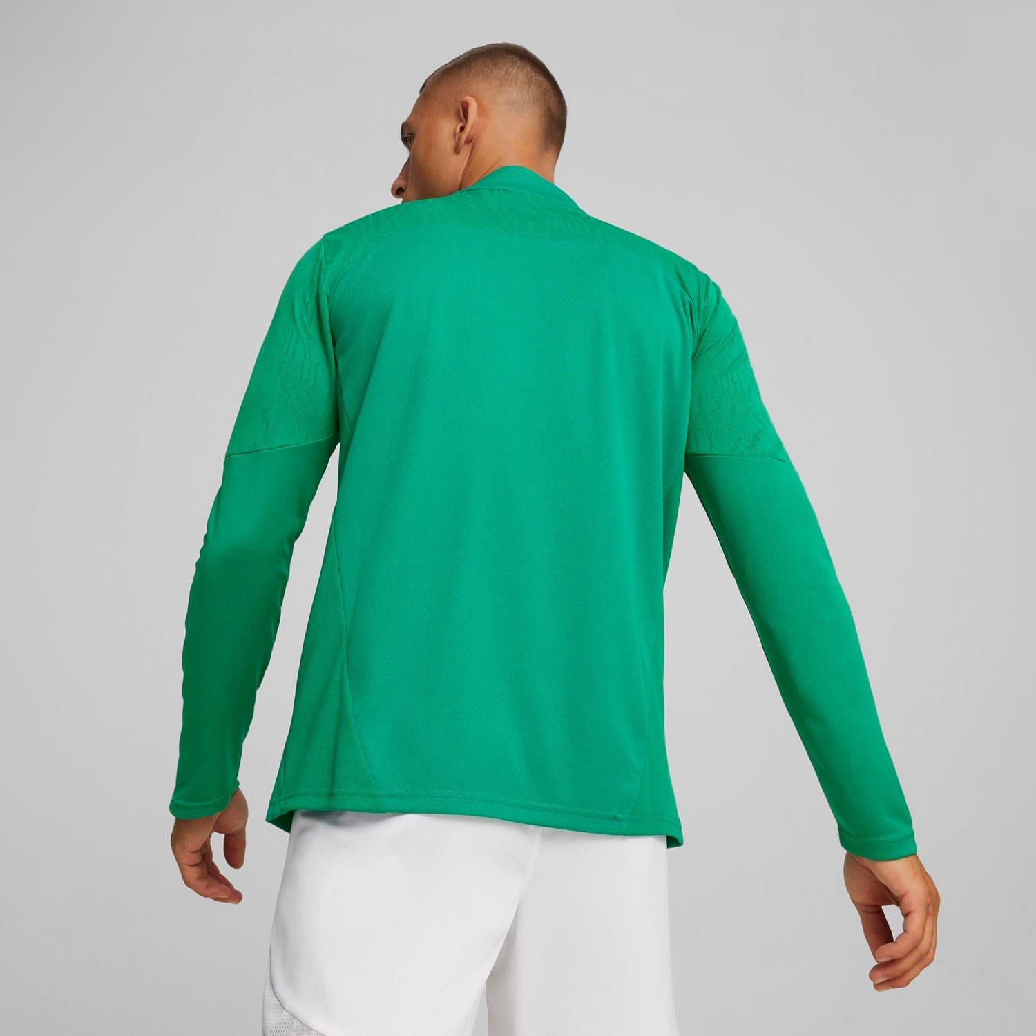 Green - Puma - TeamFINAL Training quarter Zip Top - 6