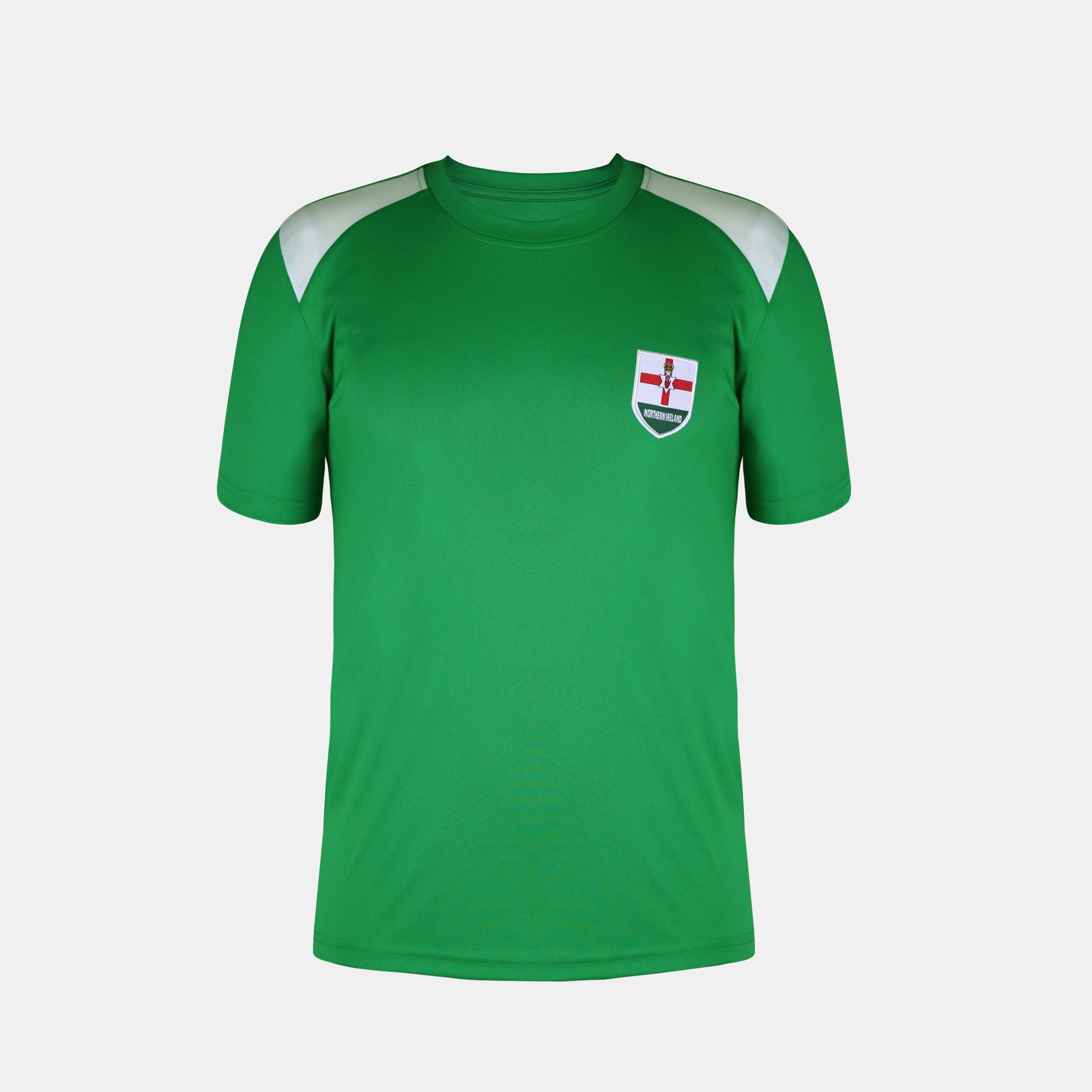 Verde - FIFA - Kids Northern Ireland Short Sleeve T-Shirt - 1