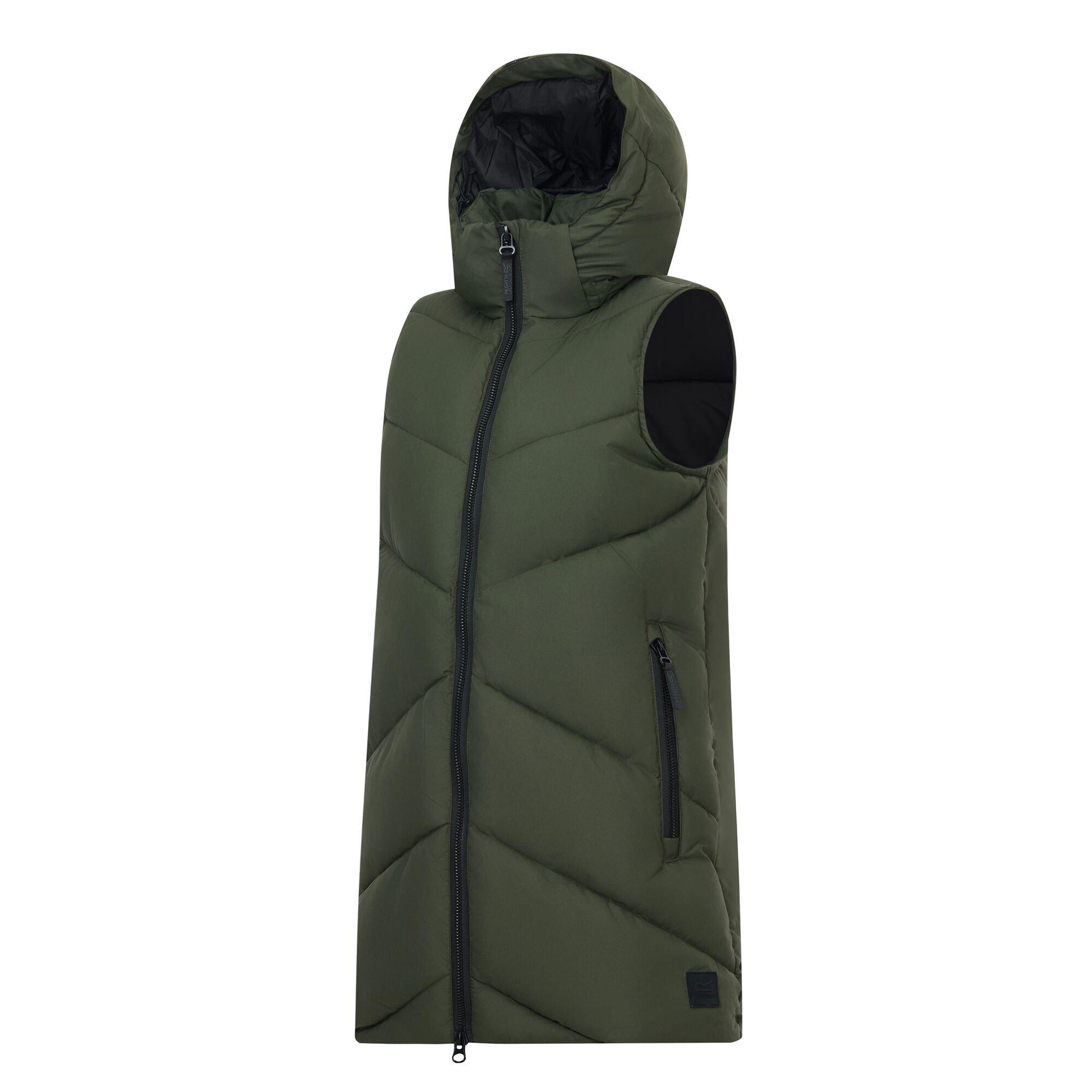 Dark Khaki - Regatta - Womens Merida Insulated Bodywarmer - 11