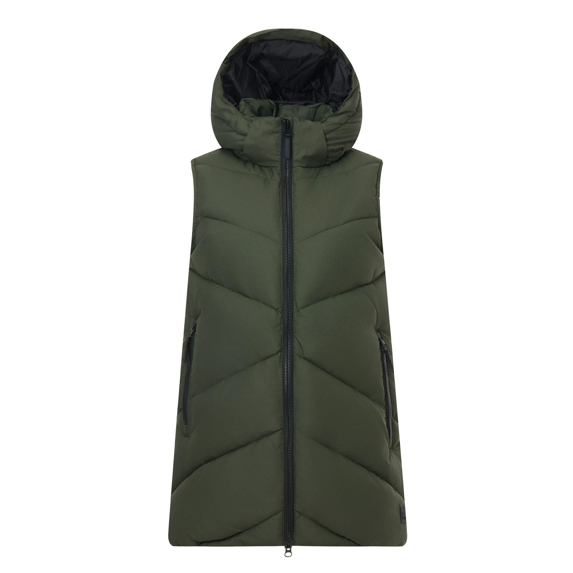 Dark Khaki - Regatta - Womens Merida Insulated Bodywarmer - 10