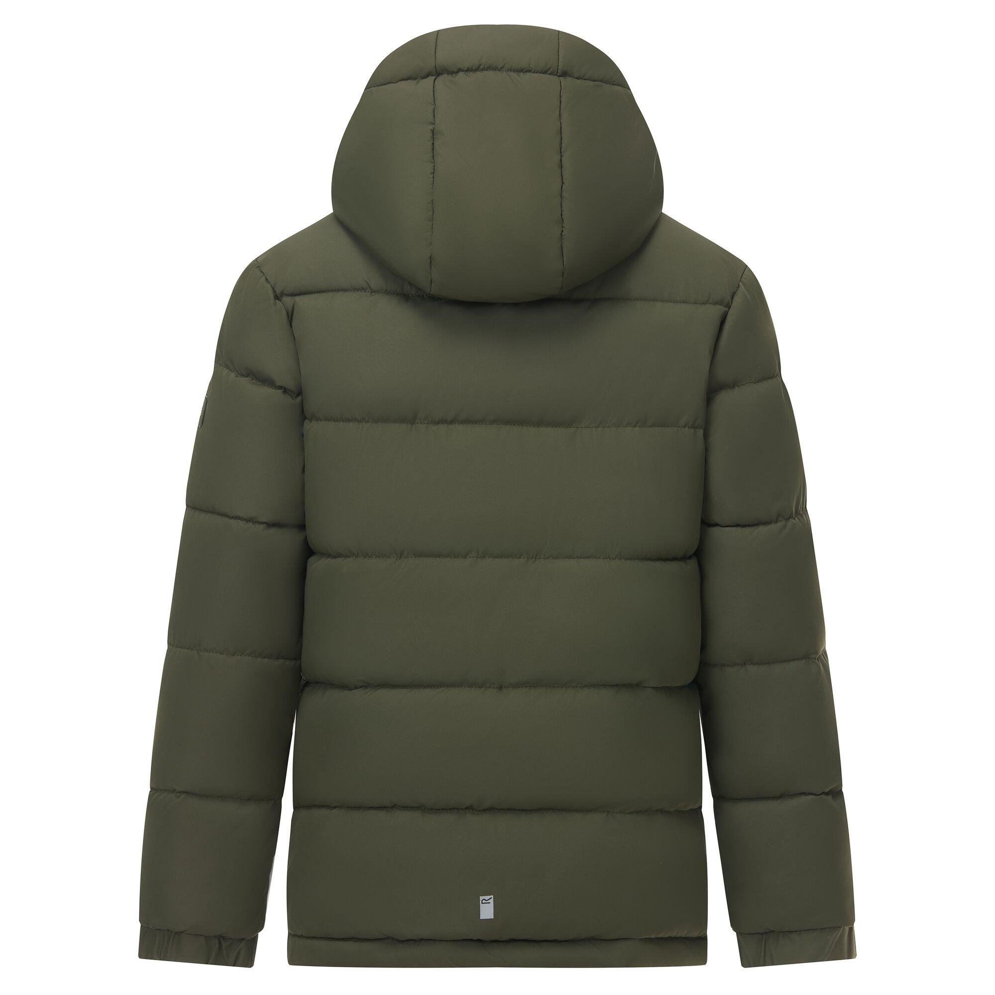 Dark Khaki(Wood - Regatta - Kids Rover Insulated Jacket - 11