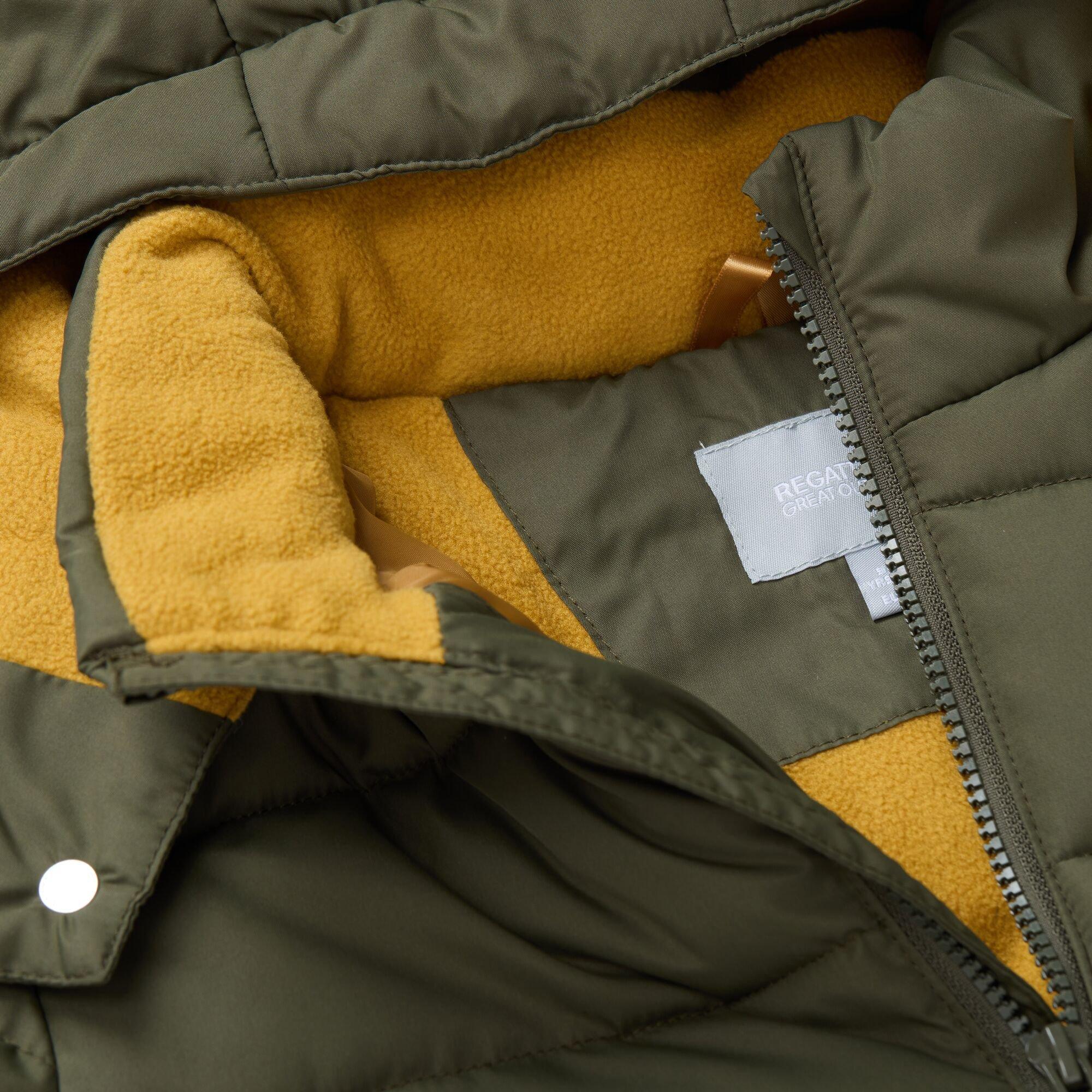 Dark Khaki(Wood - Regatta - Kids Rover Insulated Jacket - 13