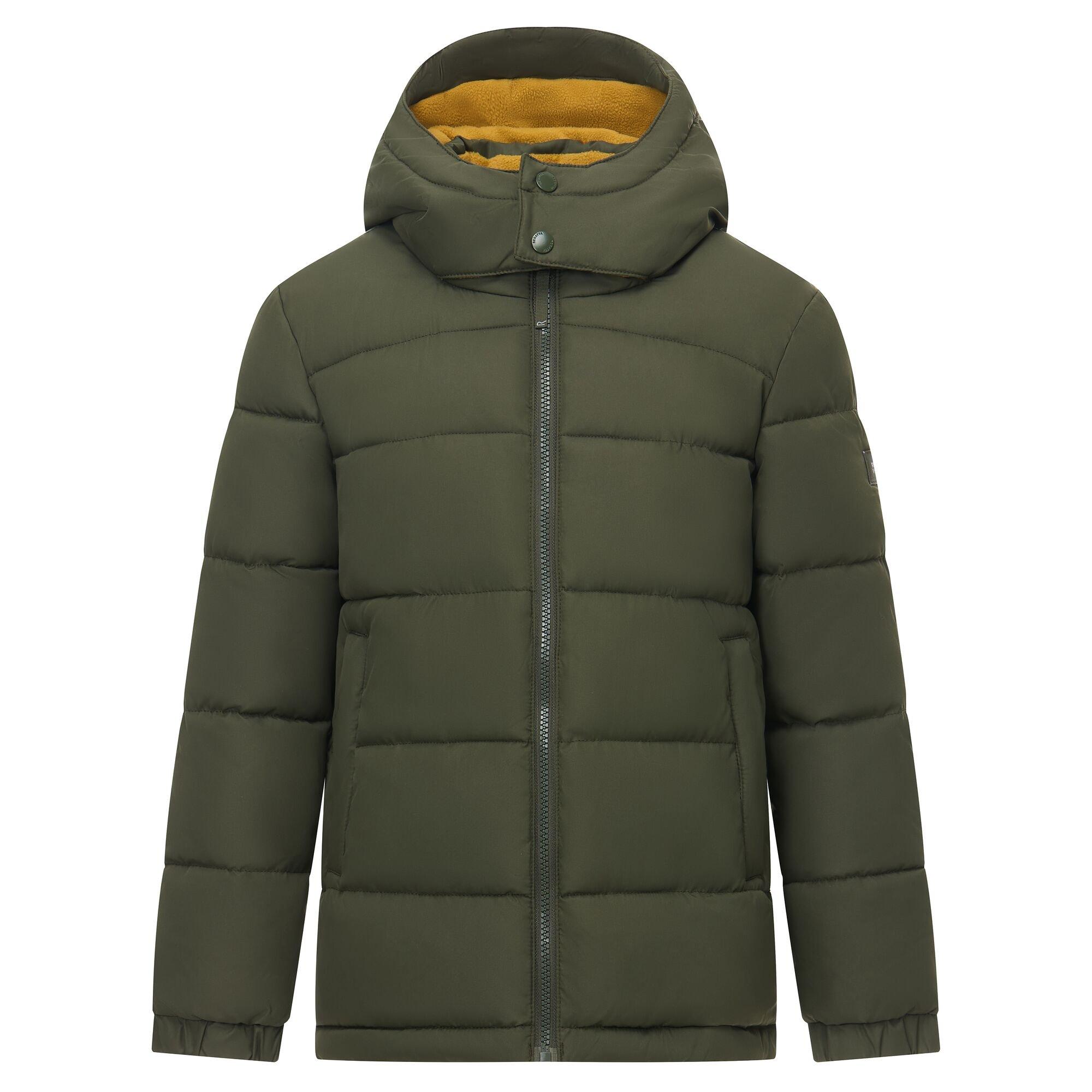 Dark Khaki(Wood - Regatta - Kids Rover Insulated Jacket - 9