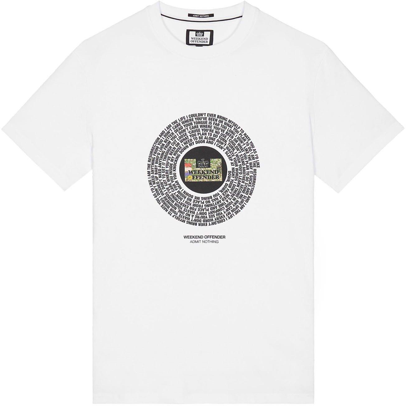 White - Weekend Offender - Ressurection Graphic T-Shirt - 3