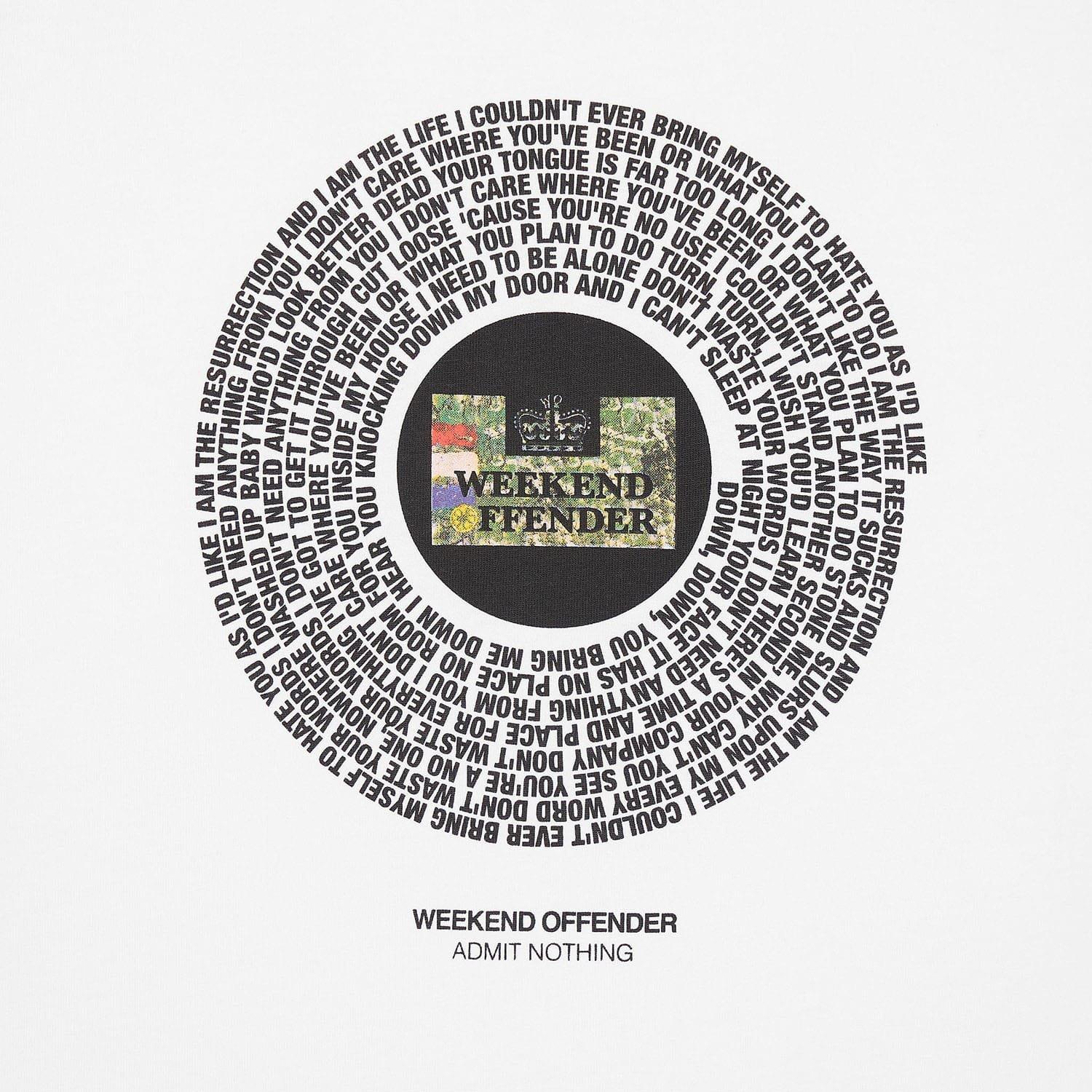 White - Weekend Offender - Ressurection Graphic T-Shirt - 5