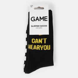 GAME Pro Gamer Slipper Socks Age 11-14