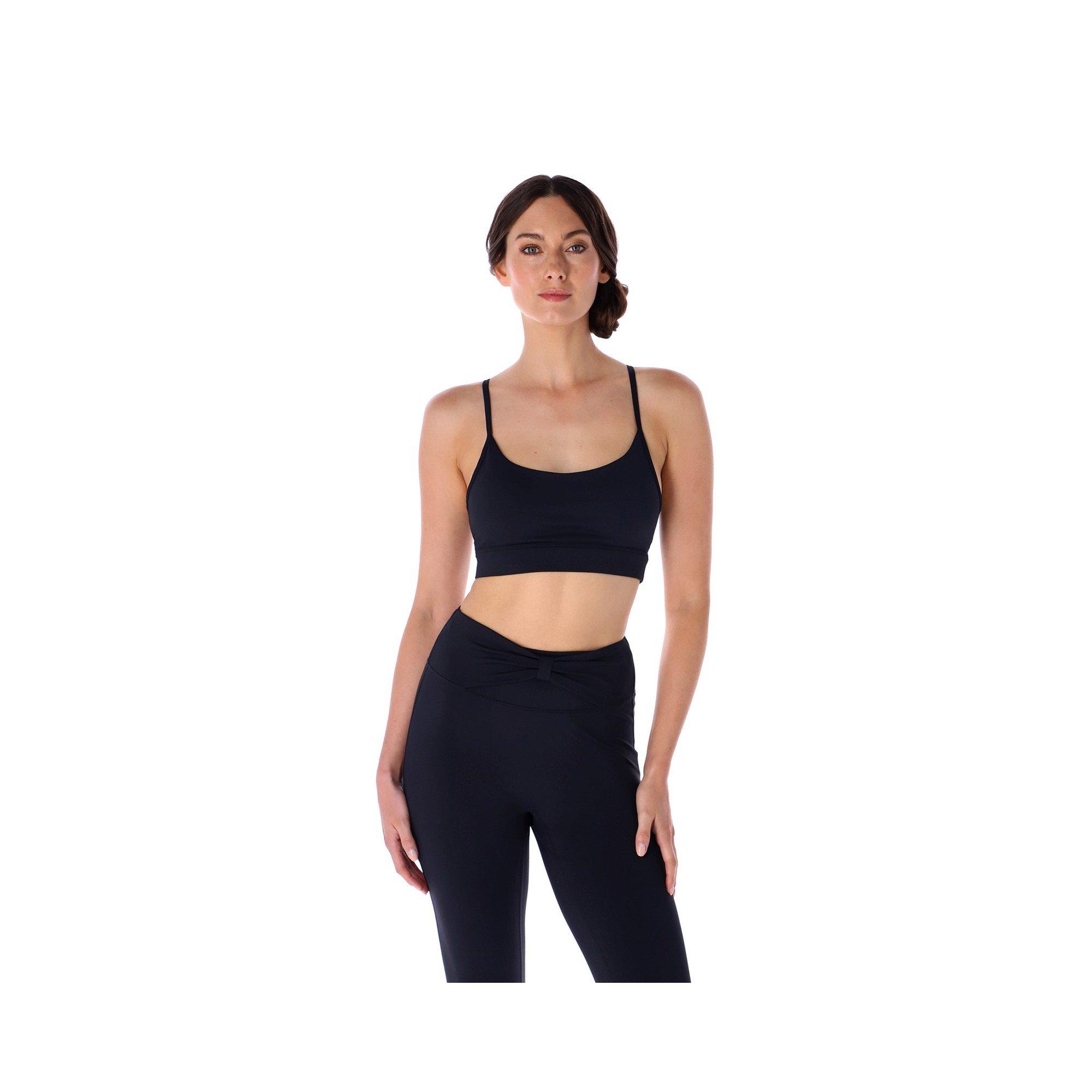 Black - Ted Baker - Yoga Bow Detail Bra - 1