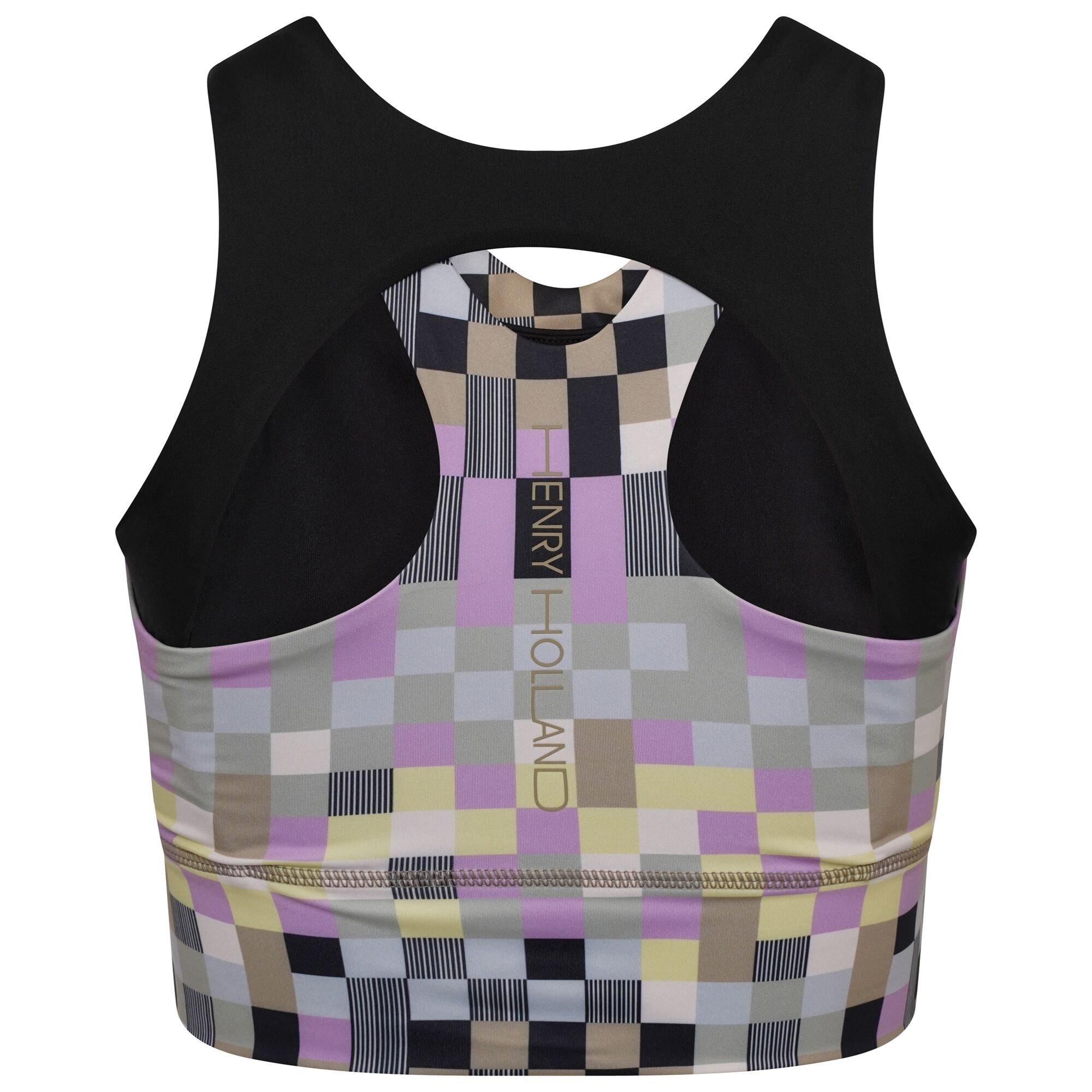 Blk/Wmnchkbr - Dare 2b - Holland Mingle Sports Bra - 8