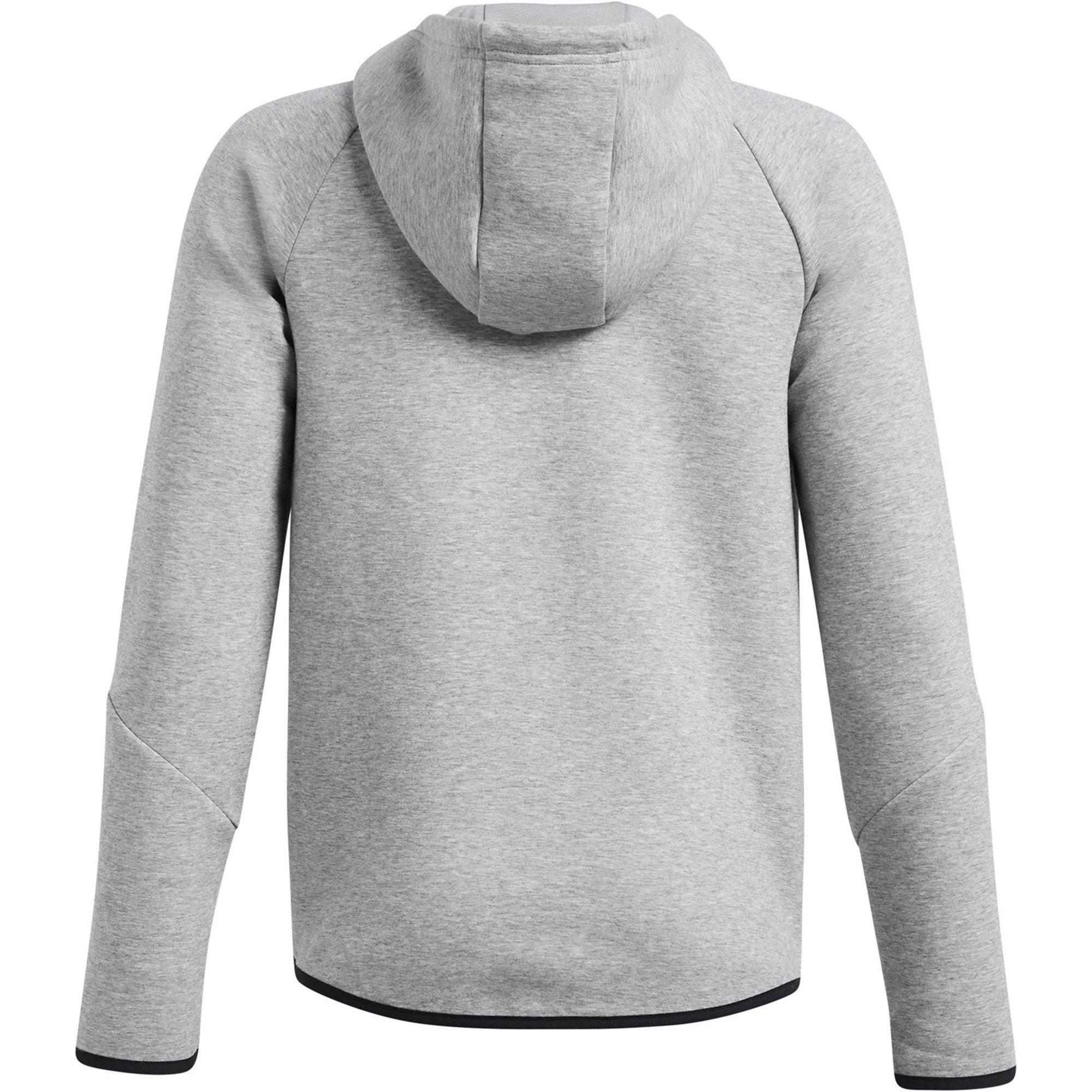 Gris - Under Armour - Unstoppable Tech Fleece Full-Zip Hoodie - 2