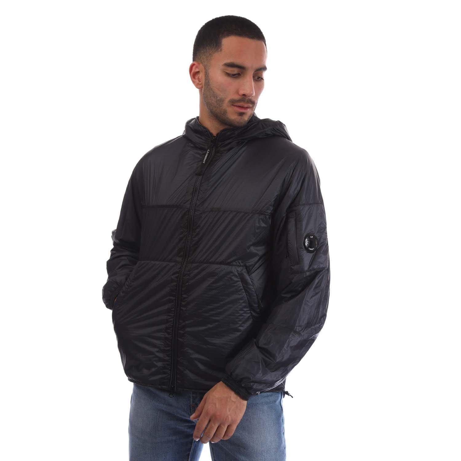 CP Company Nada Shell Hooded Padded Jacket - Navy - Size 2XL