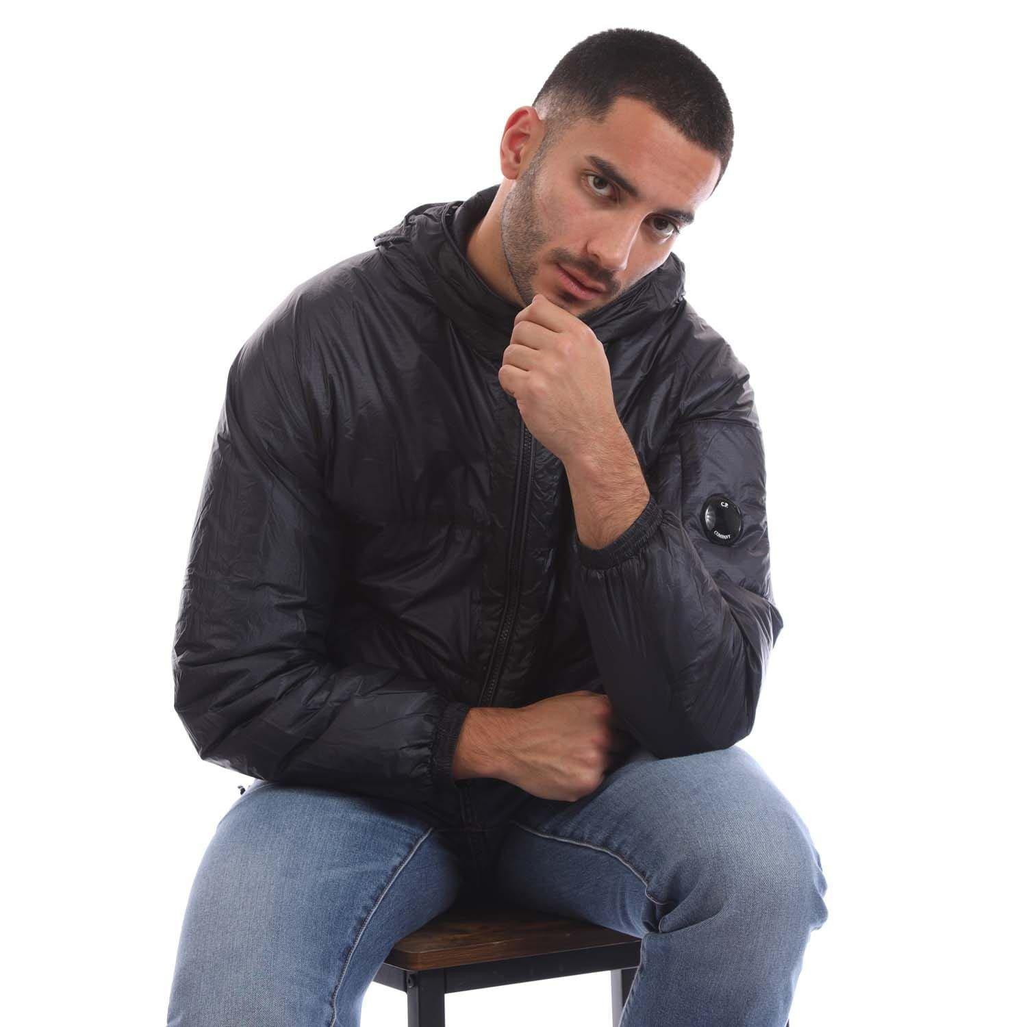 Navy - CP Company - Nada Shell Hooded Padded Jacket - 4