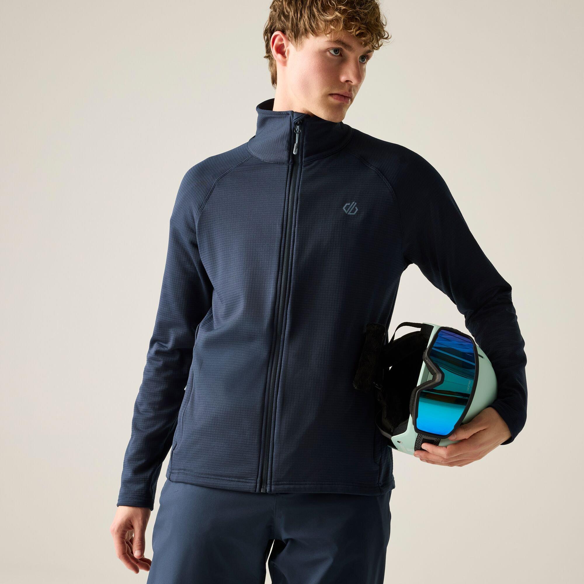 Navy - Dare 2b - Mens Fuse Up Full Zip Midlayer - 1