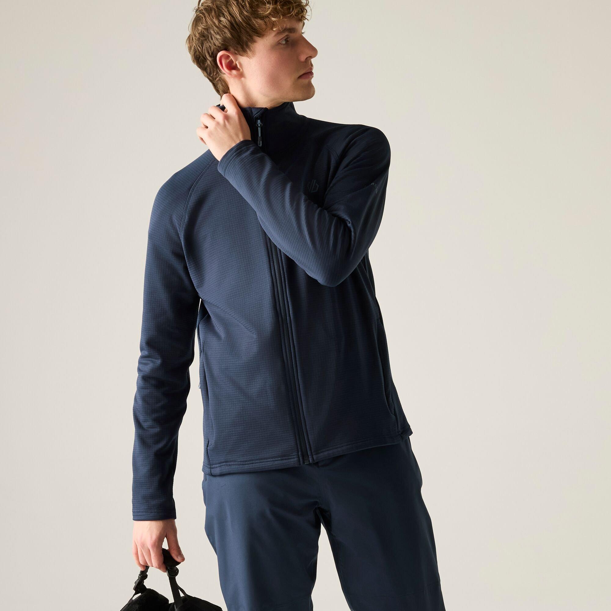 Navy - Dare 2b - Mens Fuse Up Full Zip Midlayer - 5