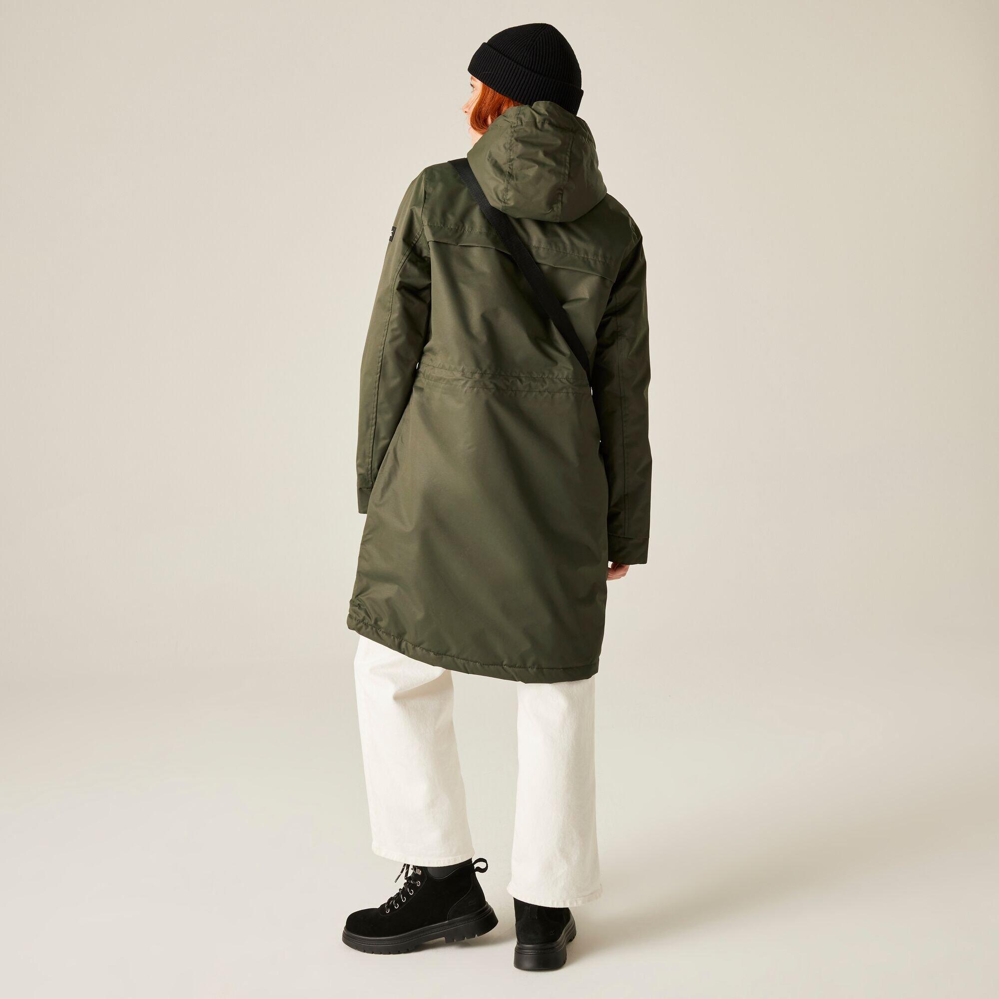 Dkkhaki(Blk) - Regatta - Romine II Waterproof Jacket - 2