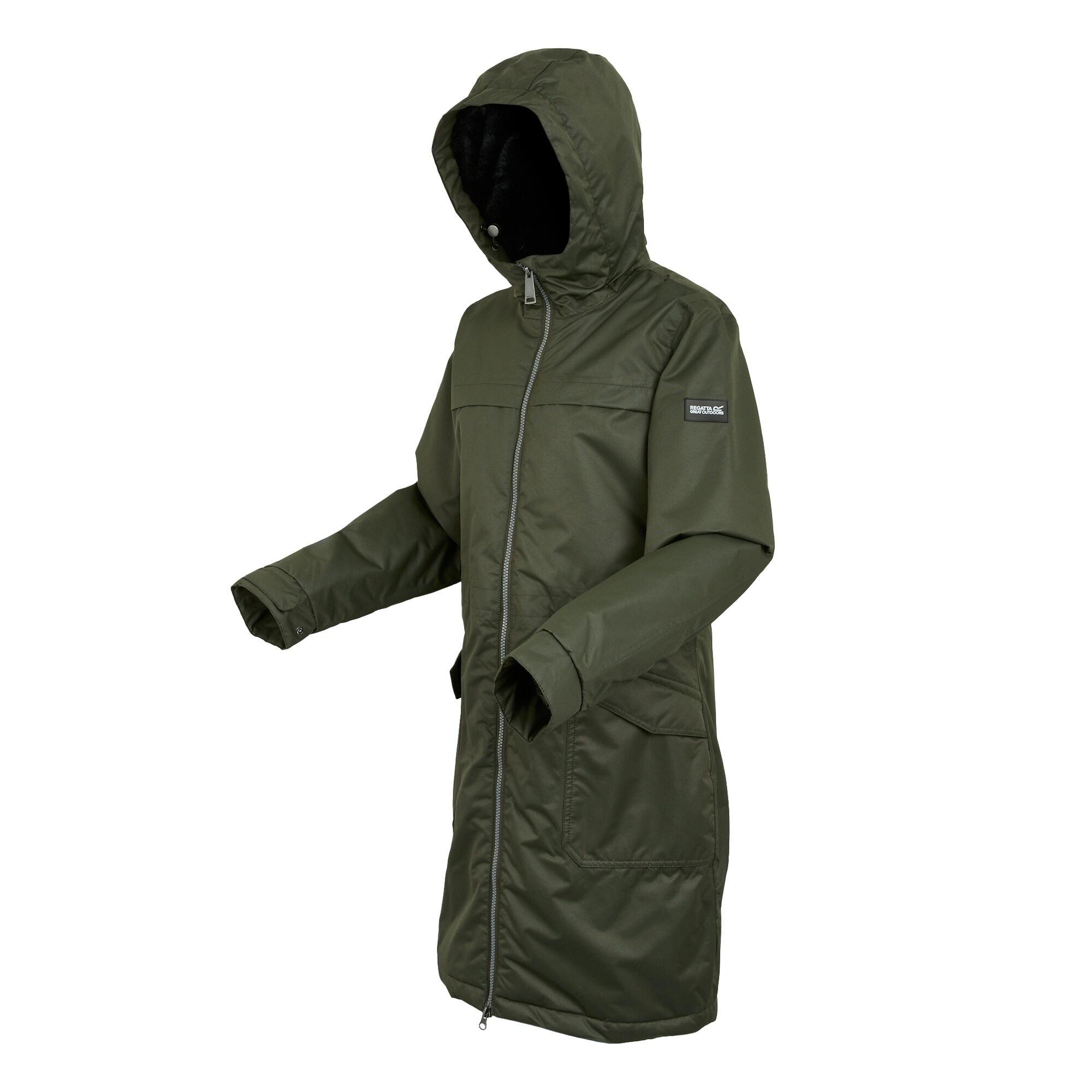Dkkhaki(Blk) - Regatta - Romine II Waterproof Jacket - 11