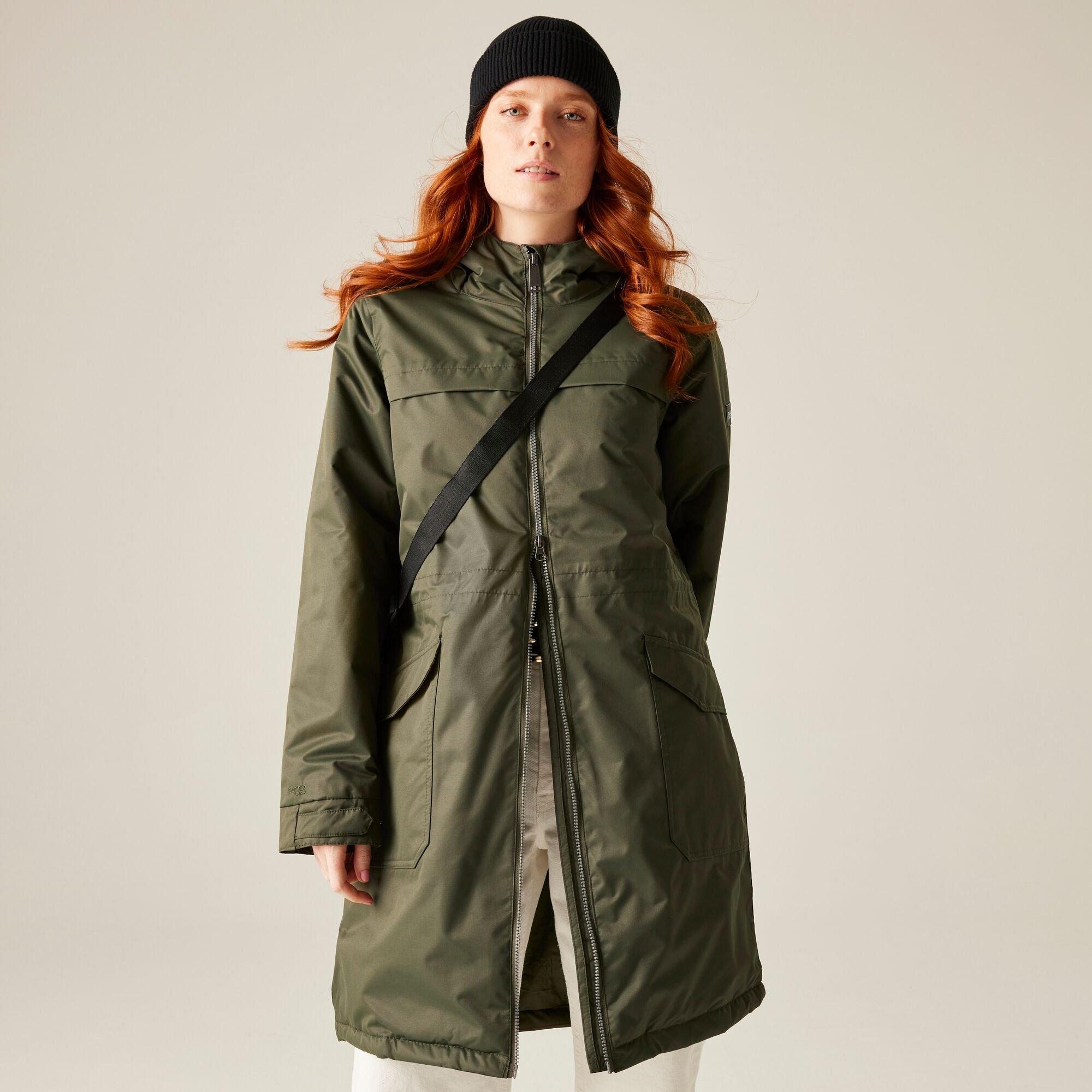 Dkkhaki(Blk) - Regatta - Romine II Waterproof Jacket - 6