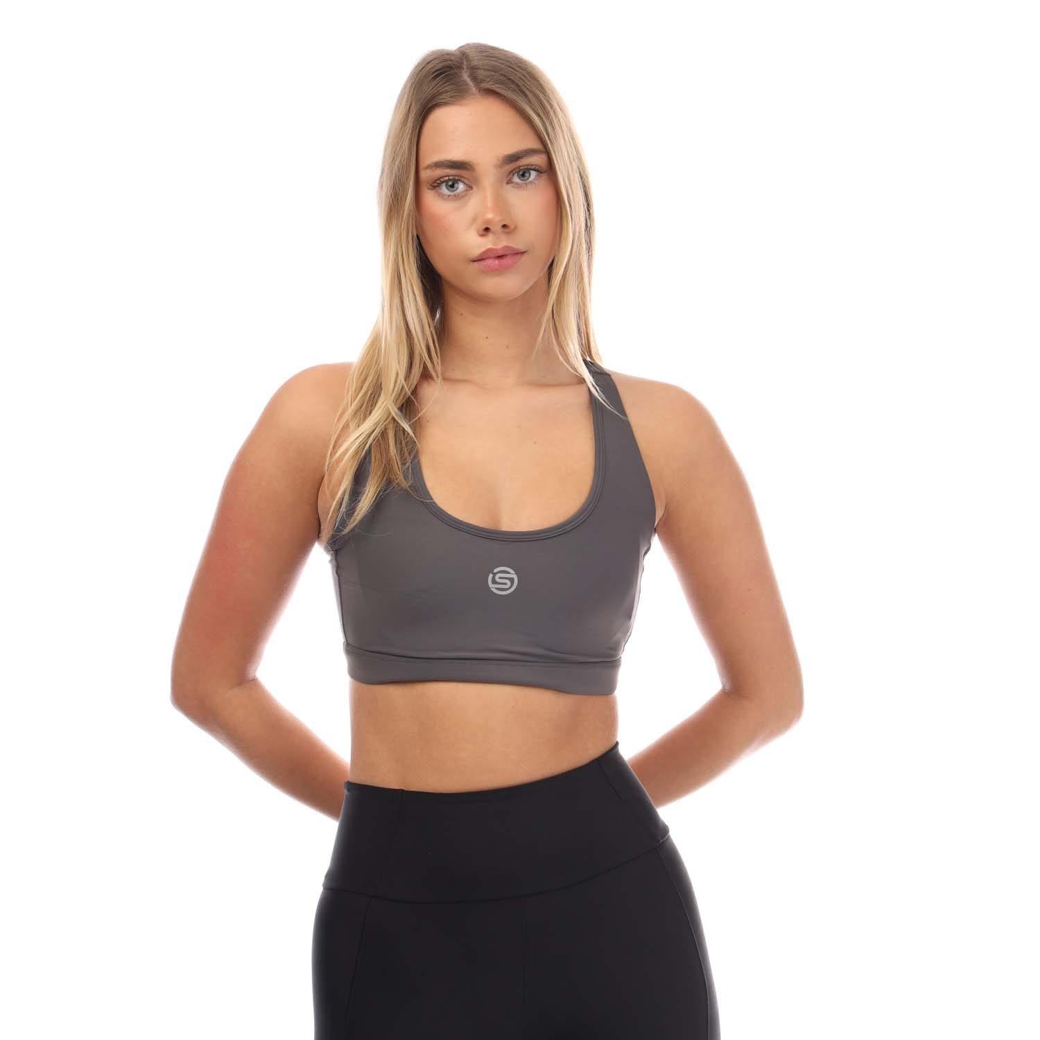 Charcoal - Skins - Series-3 Active Bra - 1