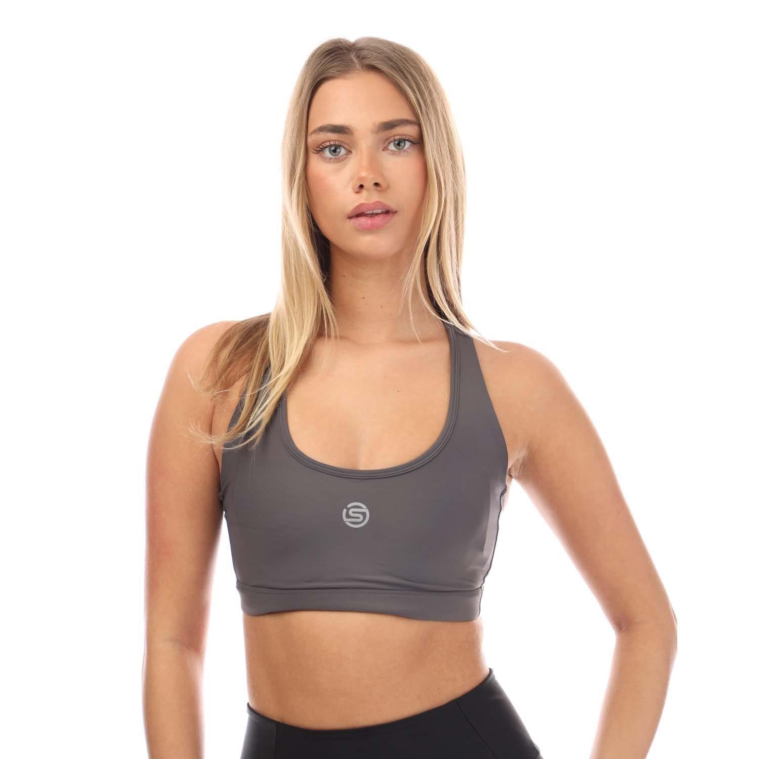 Charcoal - Skins - Series-3 Active Bra - 3
