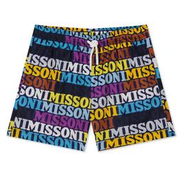 Missoni Boys Logo Swimshorts