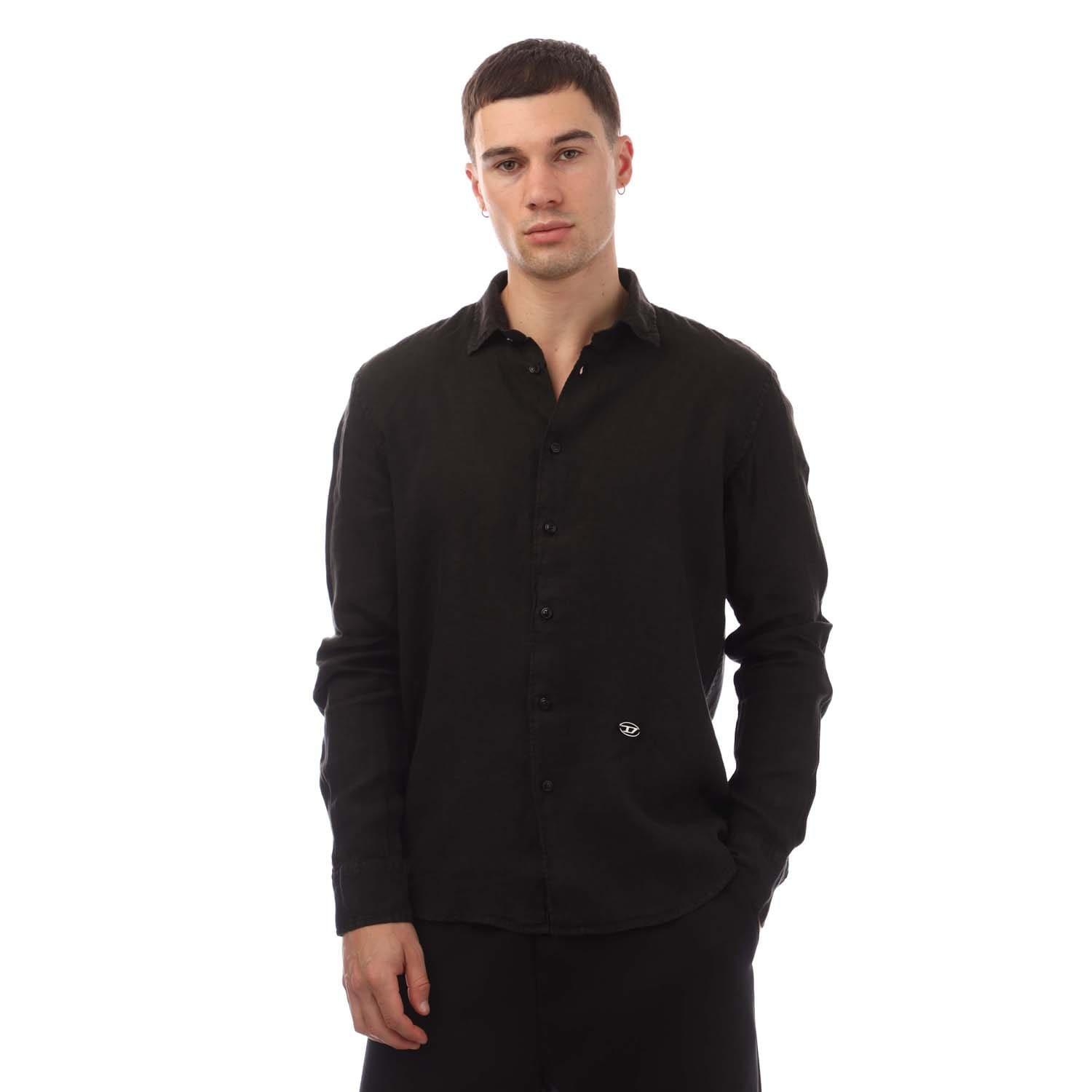 Black - Diesel - S-Plan-N1 Shirt - 1