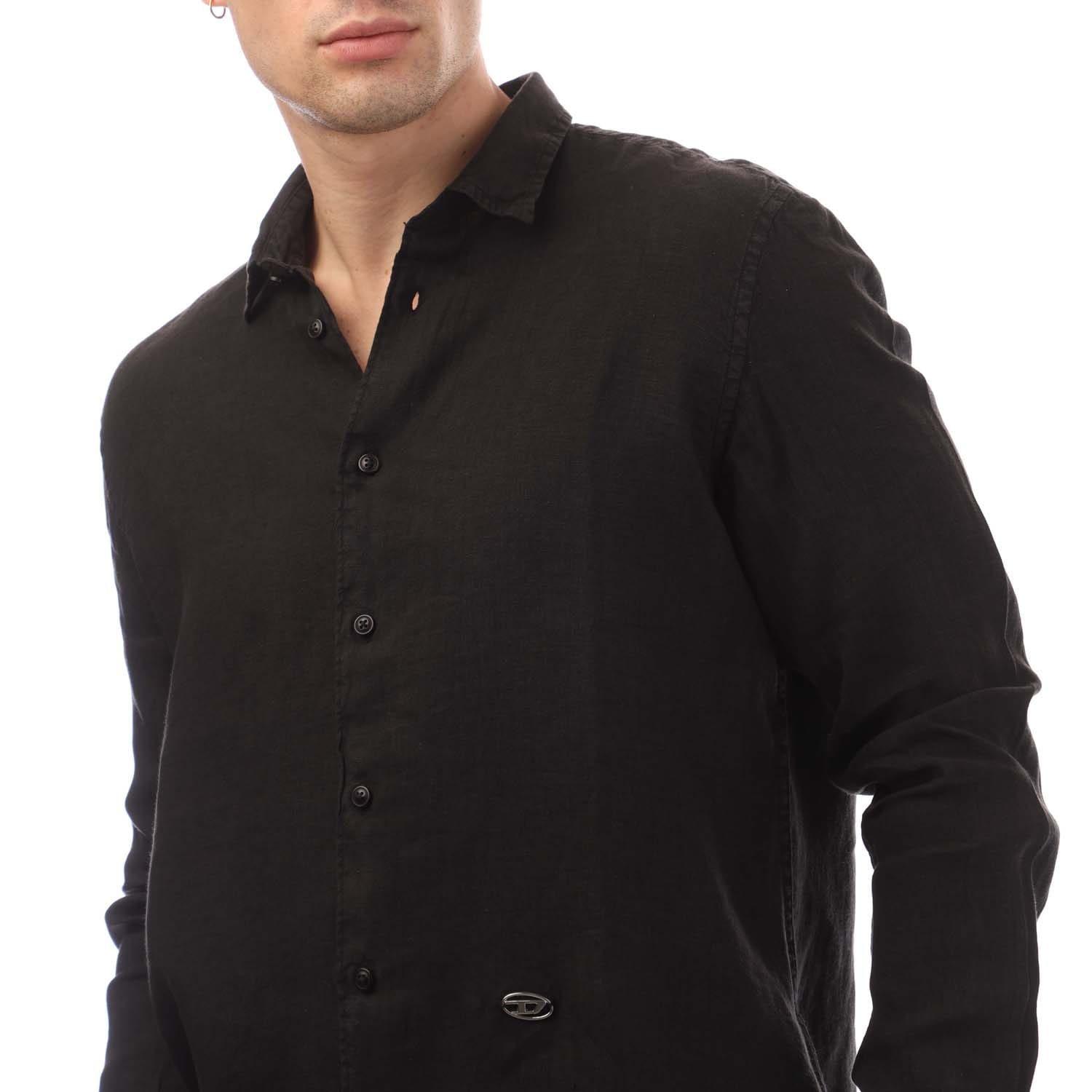 Black - Diesel - S-Plan-N1 Shirt - 2