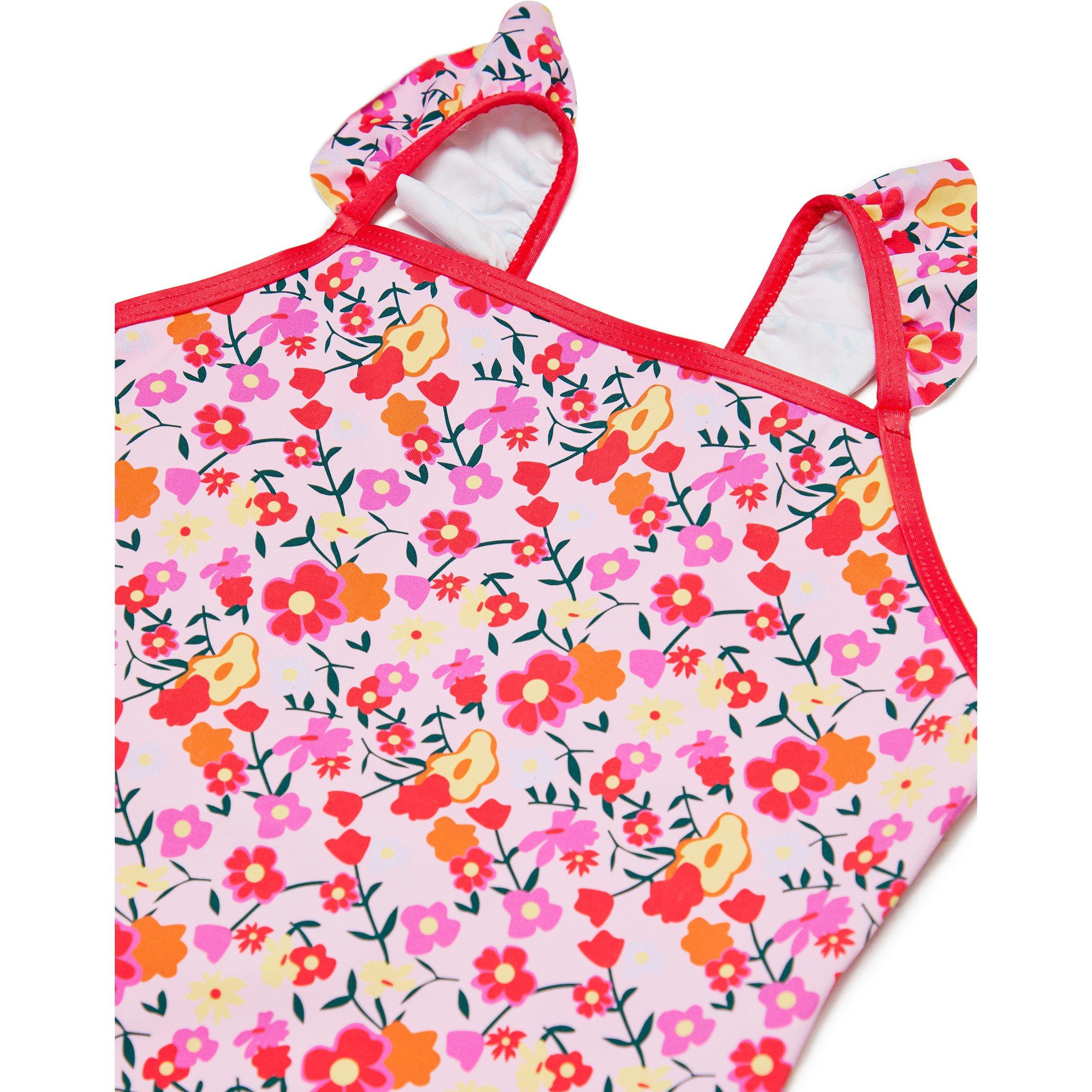 Rosa - Threadbare - Kids' Hat and Swimsuit Bikini Set - 4